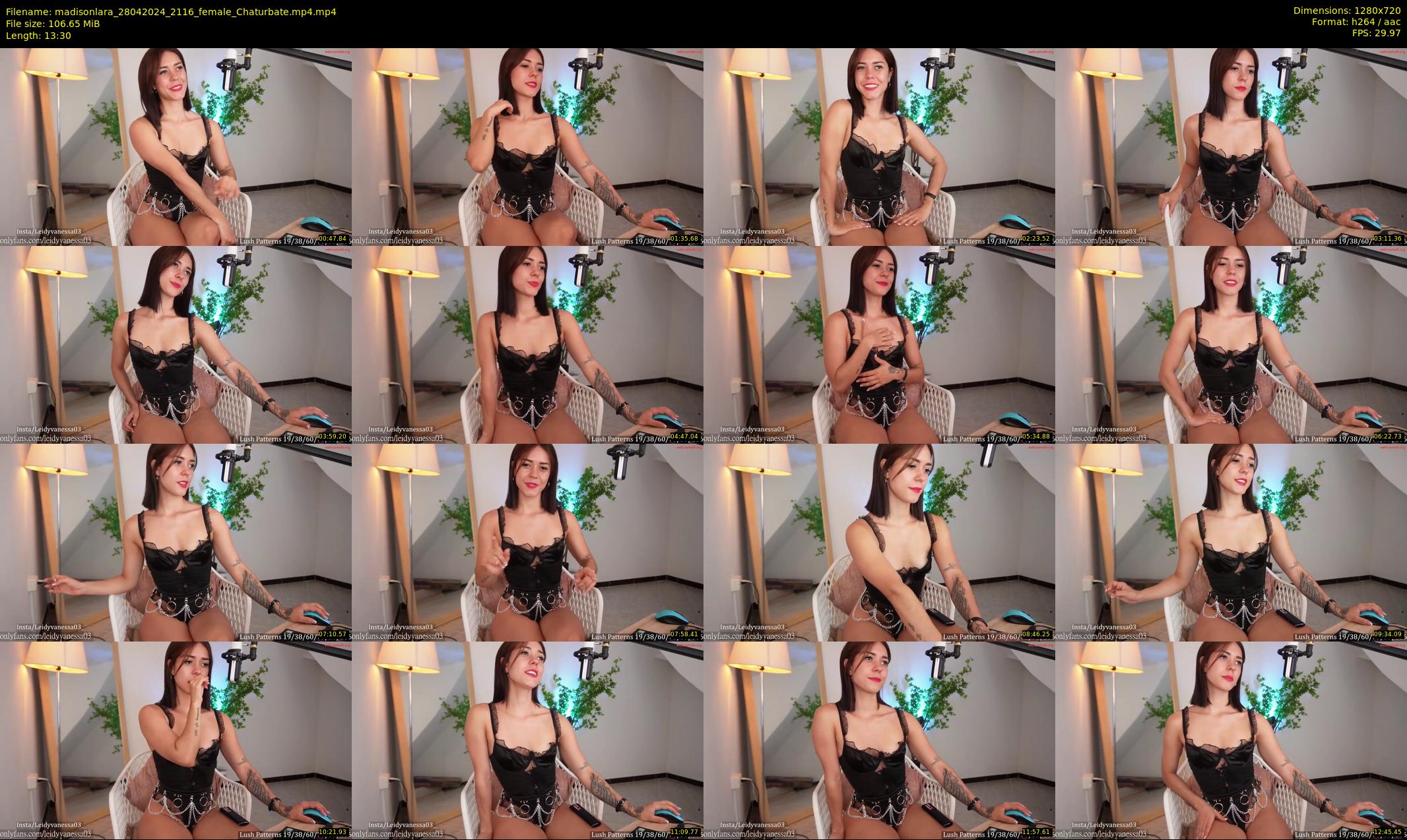madisonlara — 14 minute Chaturbate female cam show recording, 720p, Apr 28, 2024