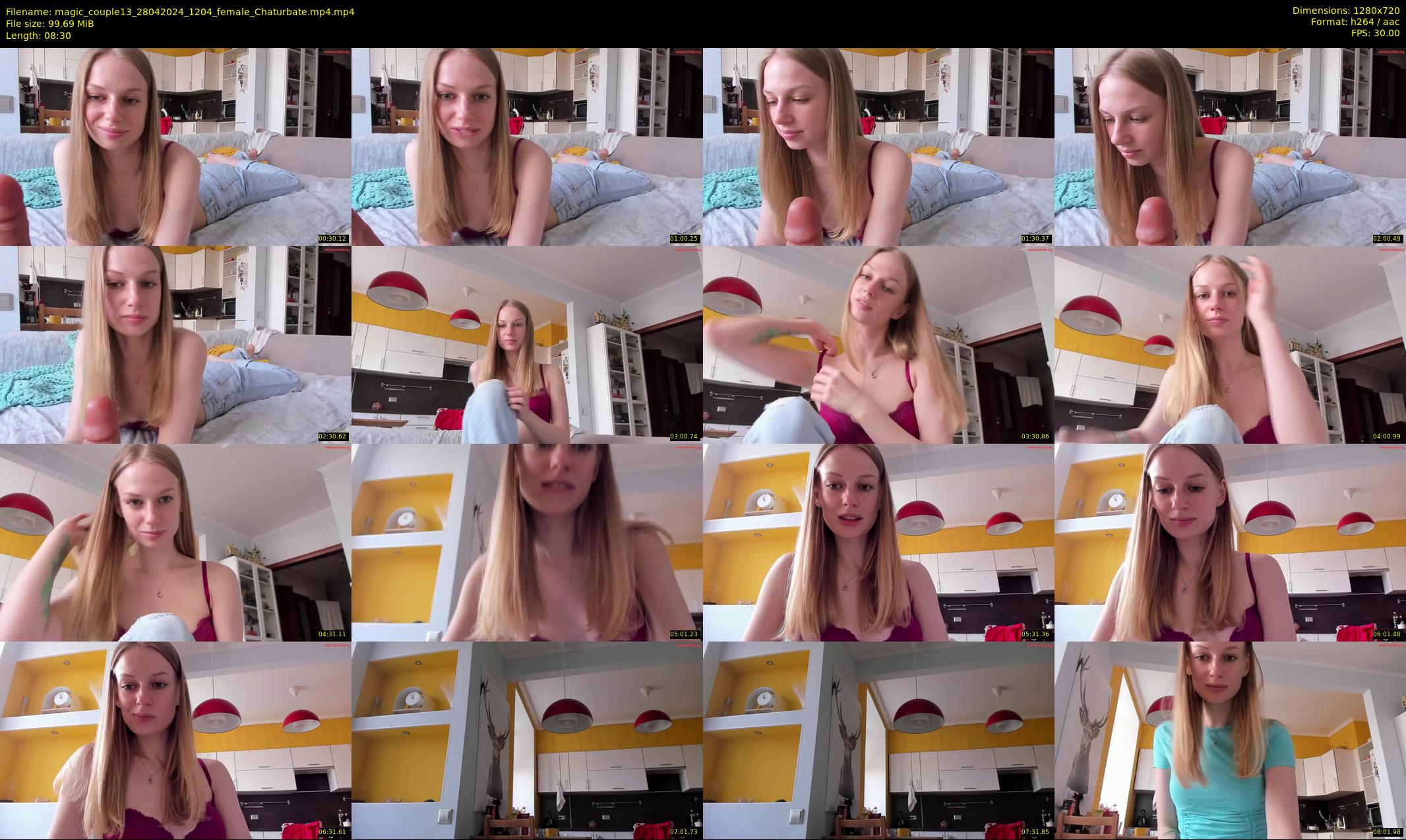 magic_couple13 — 9 minute Chaturbate couple cam show recording, 720p, Apr 28, 2024