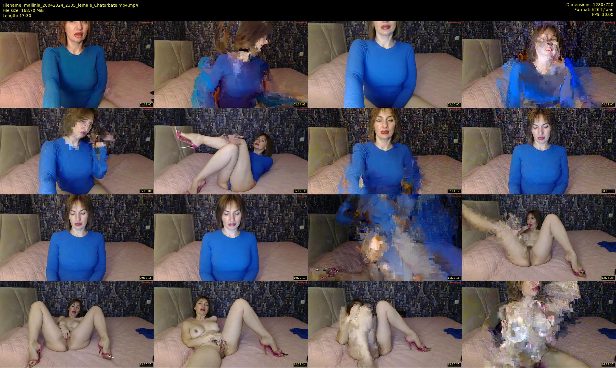 mallinia — 18 minute Chaturbate female cam show recording, 720p, Apr 28, 2024