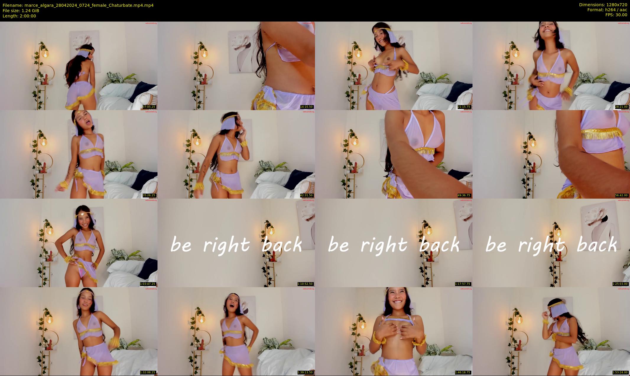 marce_algara — 120 minute Chaturbate female cam show recording, 720p, Apr 28, 2024