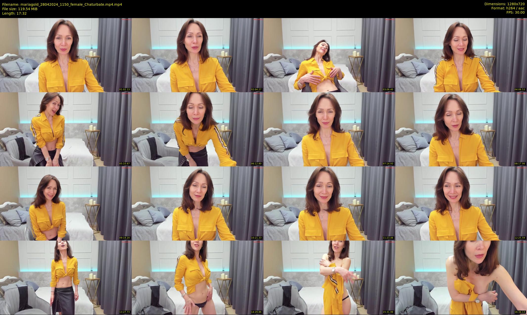 mariagold — 18 minute Chaturbate female cam show recording, 720p, Apr 28, 2024