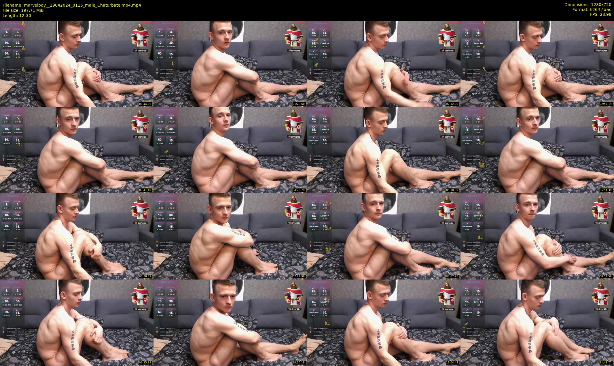 marvelboy_ — 13 minute Chaturbate male cam show recording, 720p, Apr 29, 2024