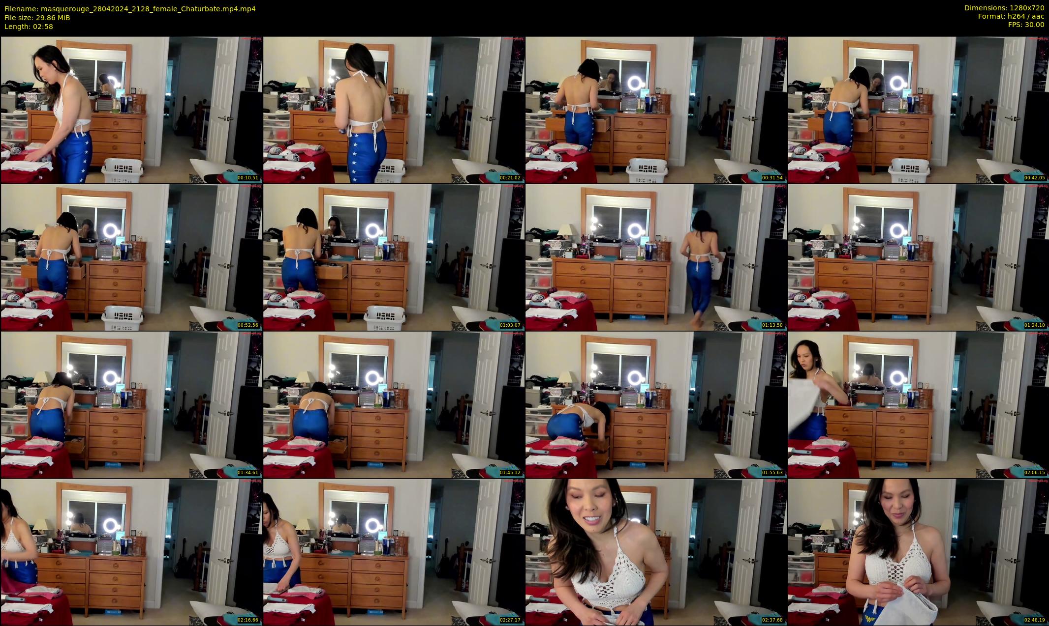 masquerouge — 3 minute Chaturbate female cam show recording, 720p, Apr 28, 2024