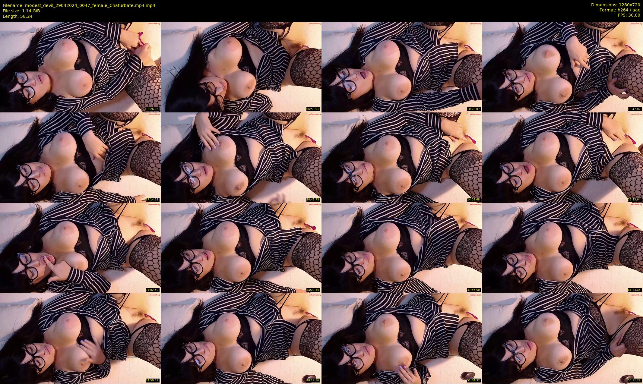 modest_devil — 59 minute Chaturbate female cam show recording, 720p, Apr 29, 2024