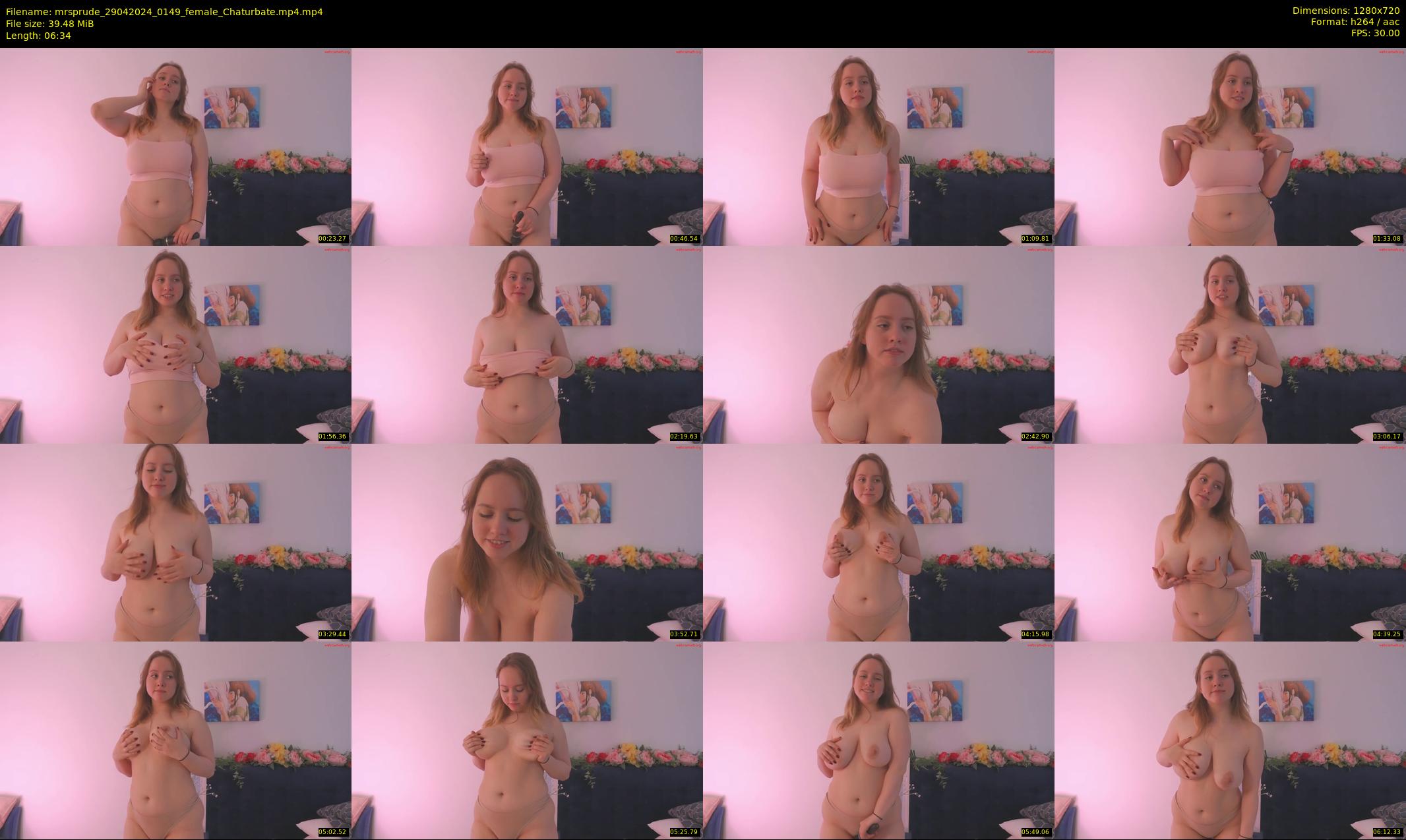 mrsprude — 7 minute Chaturbate female cam show recording, 720p, Apr 29, 2024