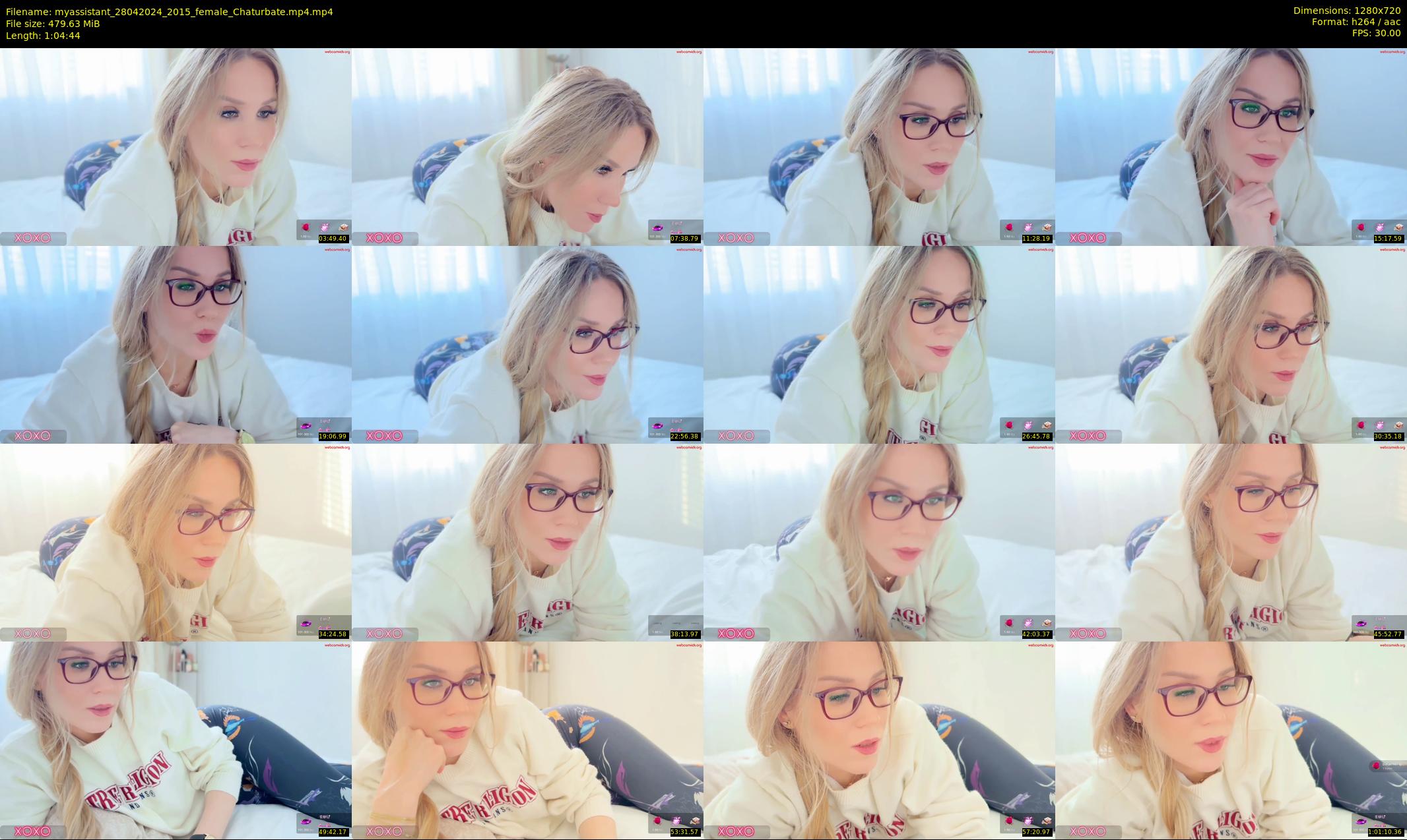 myassistant — 65 minute Chaturbate female cam show recording, 720p, Apr 28, 2024