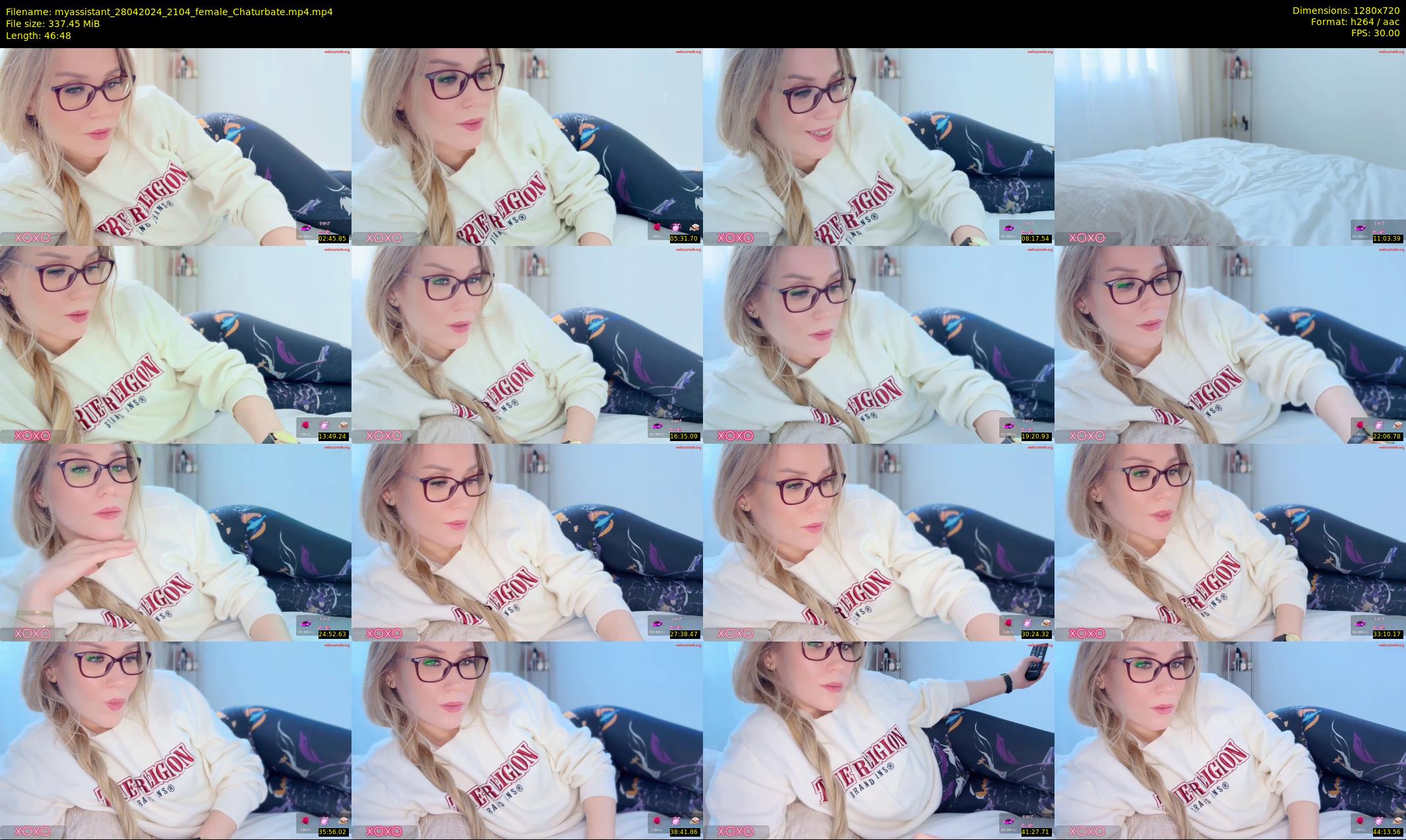 myassistant — 47 minute Chaturbate female cam show recording, 720p, Apr 28, 2024