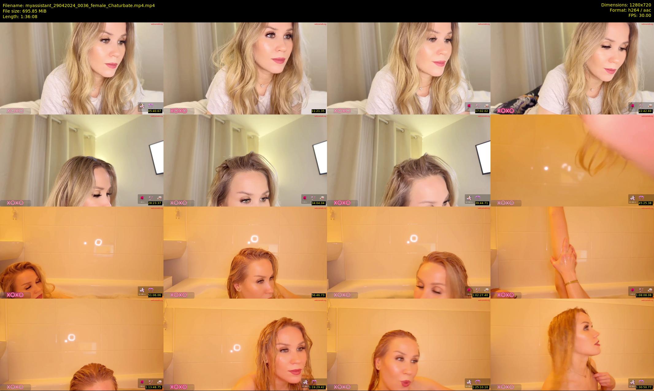 myassistant — 97 minute Chaturbate female cam show recording, 720p, Apr 29, 2024