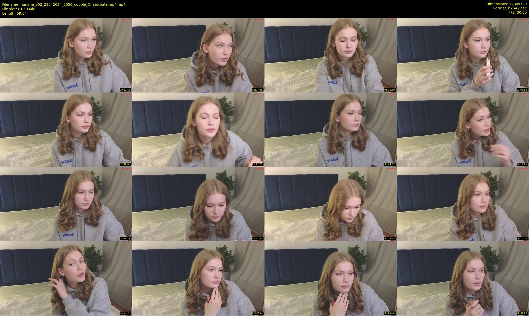 nanami_v02 — 10 minute Chaturbate couple cam show recording, 720p, Apr 28, 2024