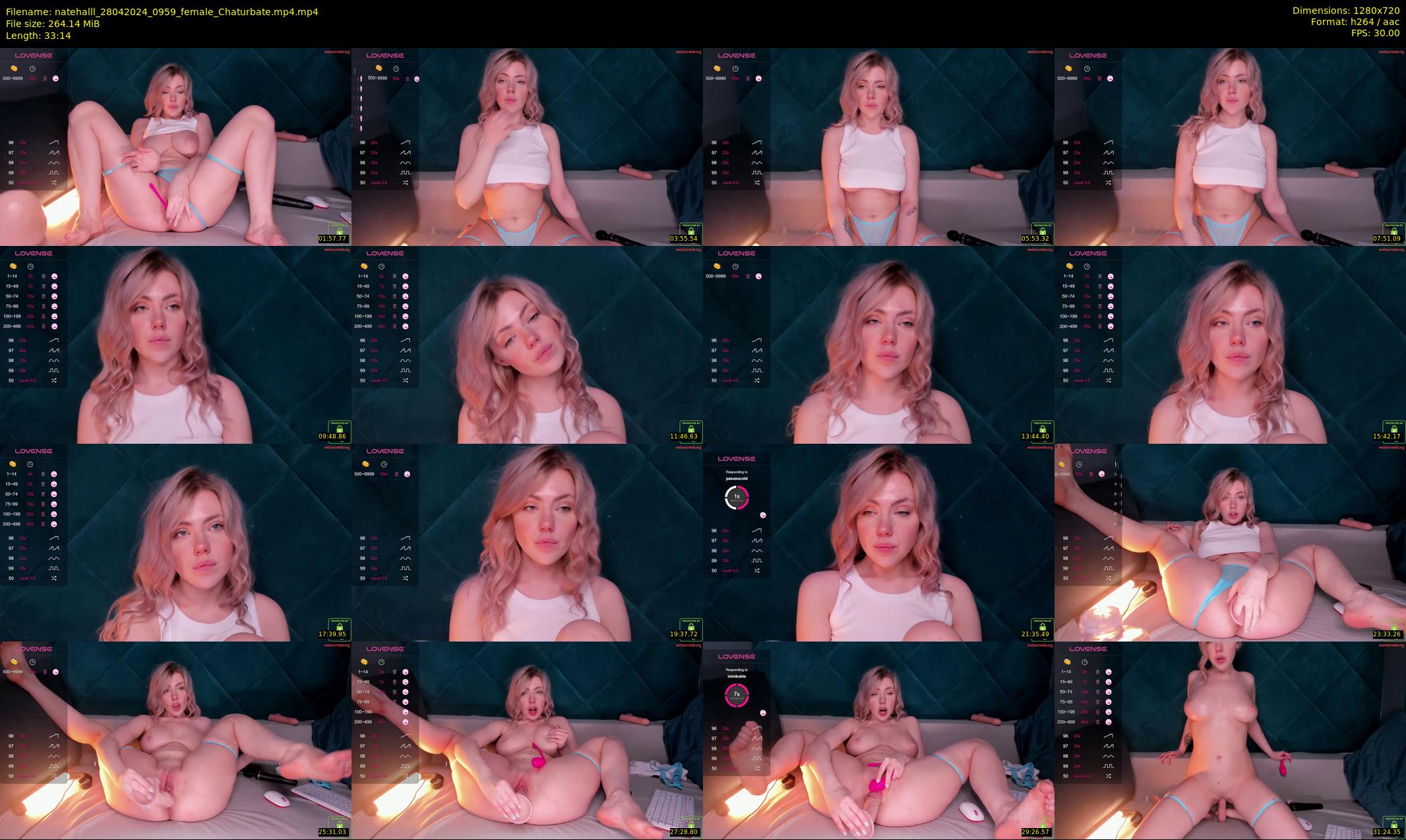 natehalll — 34 minute Chaturbate female cam show recording, 720p, Apr 28, 2024
