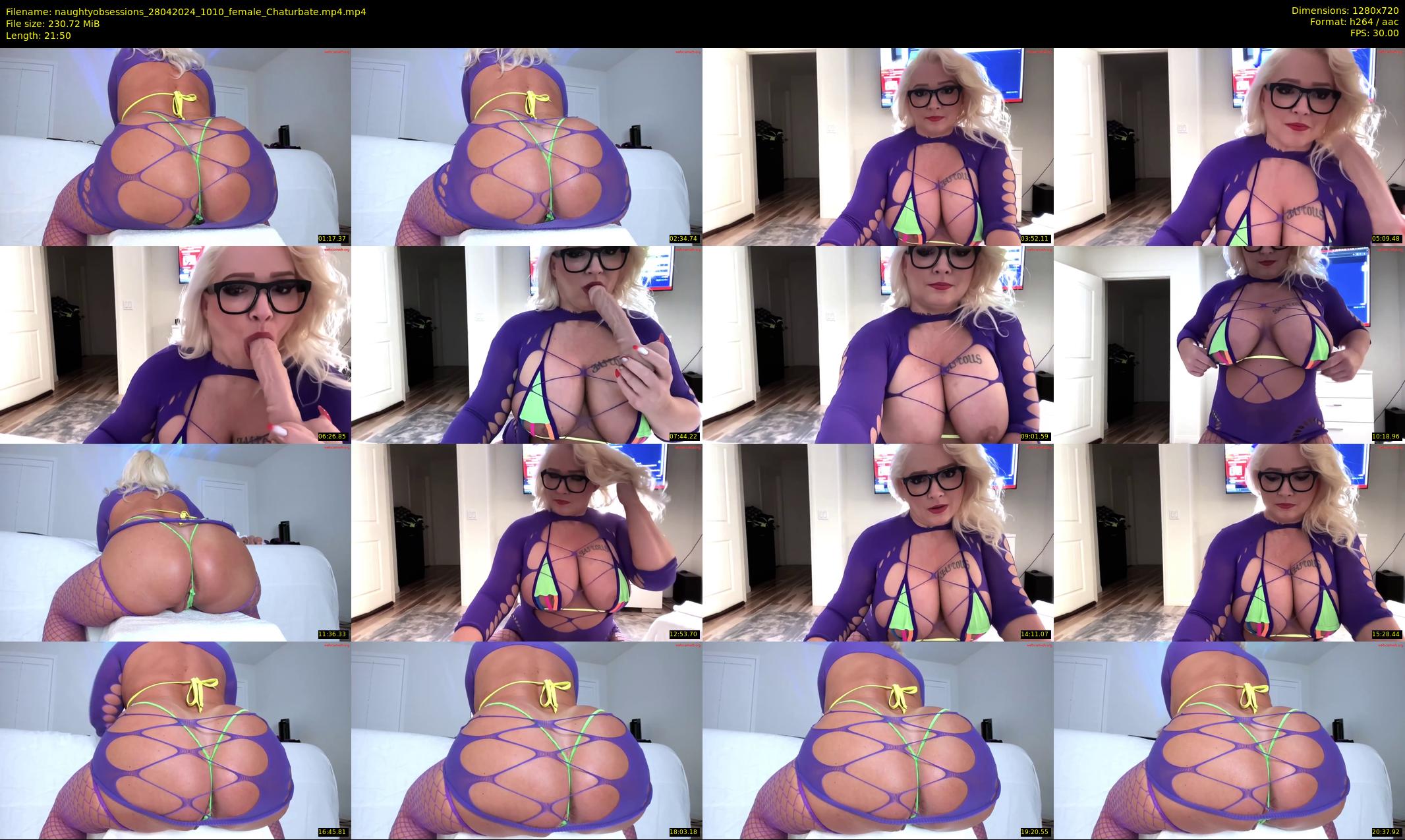 naughtyobsessions — 22 minute Chaturbate female cam show recording, 720p, Apr 28, 2024