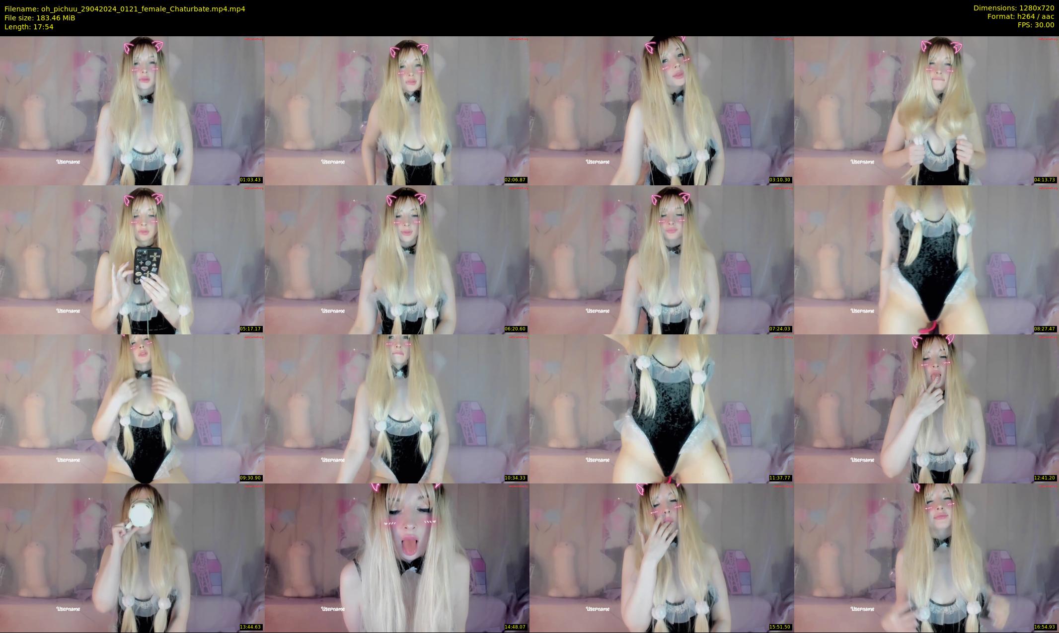 oh_pichuu — 18 minute Chaturbate female cam show recording, 720p, Apr 29, 2024
