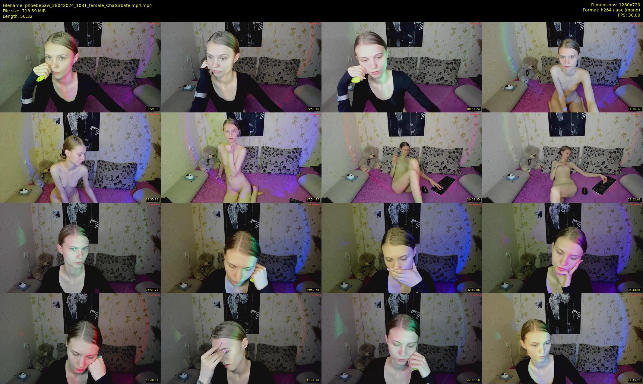 phoebepaw — 51 minute Chaturbate female cam show recording, 720p, Apr 28, 2024
