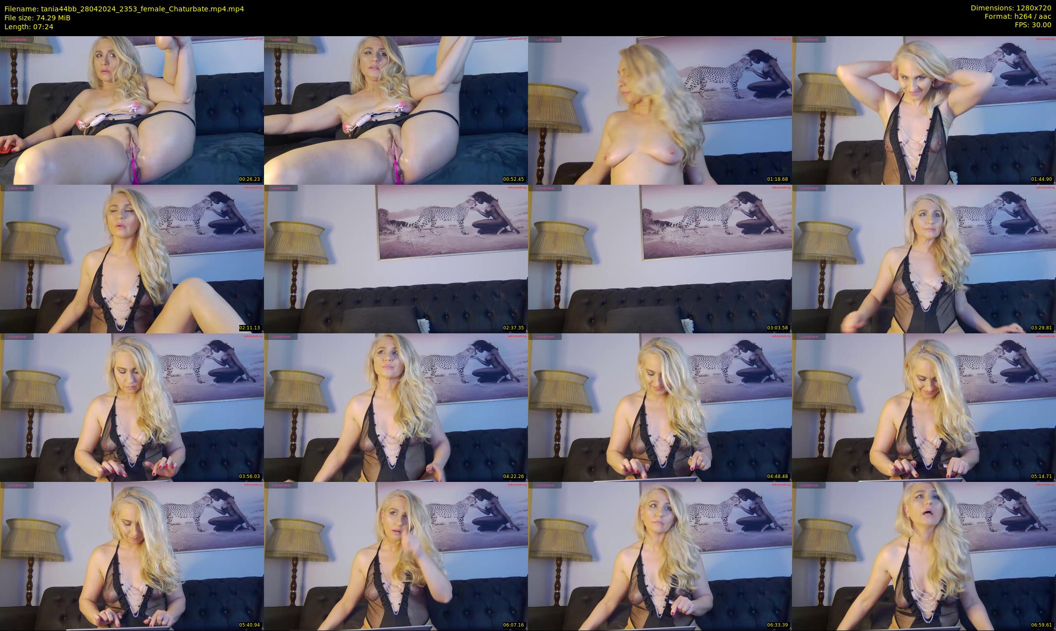 tania44bb — 8 minute Chaturbate female cam show recording, 720p, Apr 28, 2024