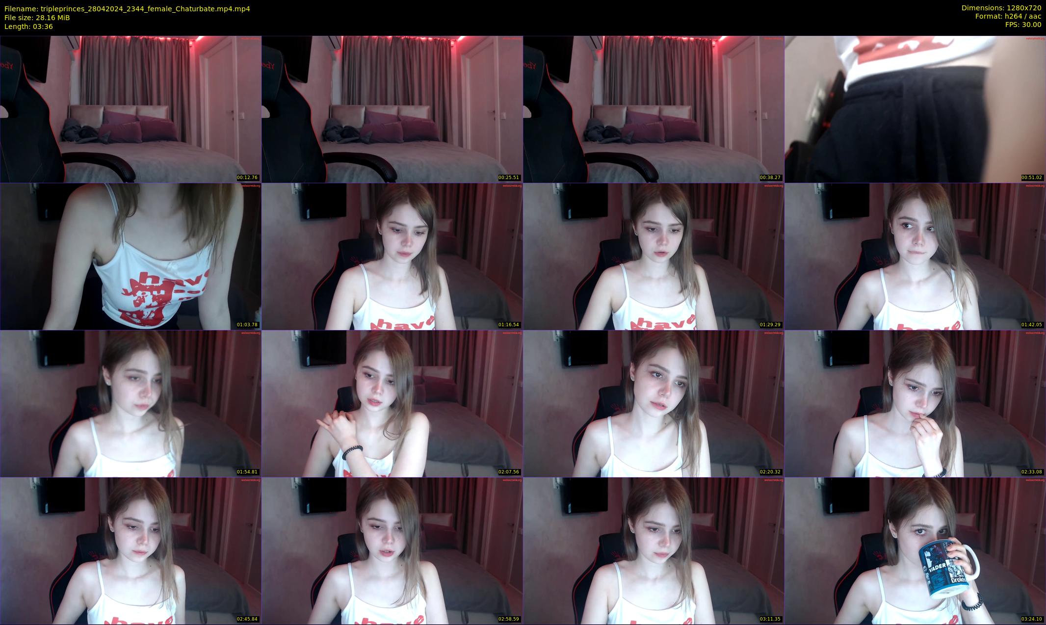 tripleprinces — 4 minute Chaturbate female cam show recording, 720p, Apr 28, 2024