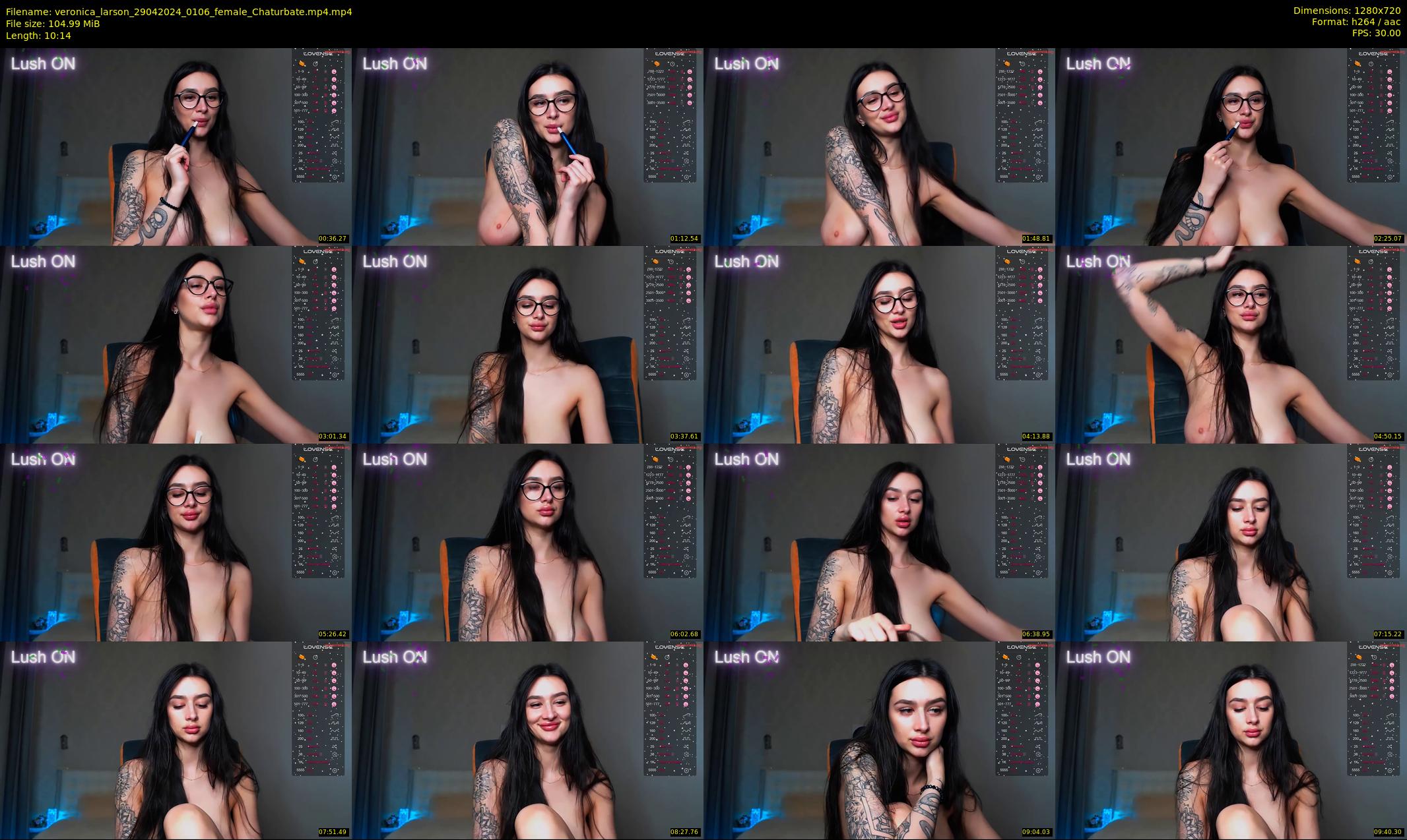 veronica_larson — 11 minute Chaturbate female cam show recording, 720p, Apr 29, 2024