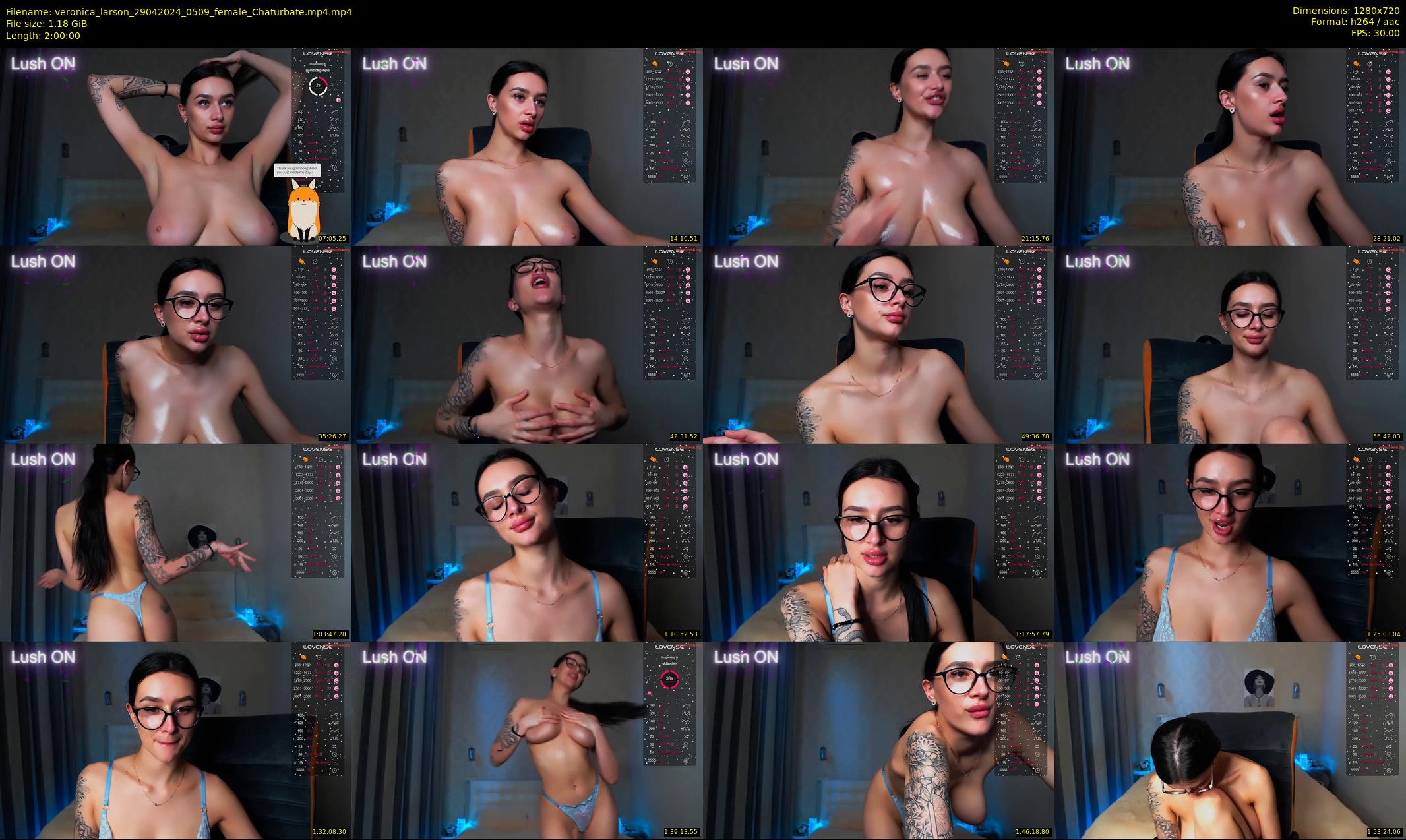 veronica_larson — 120 minute Chaturbate female cam show recording, 720p, Apr 29, 2024