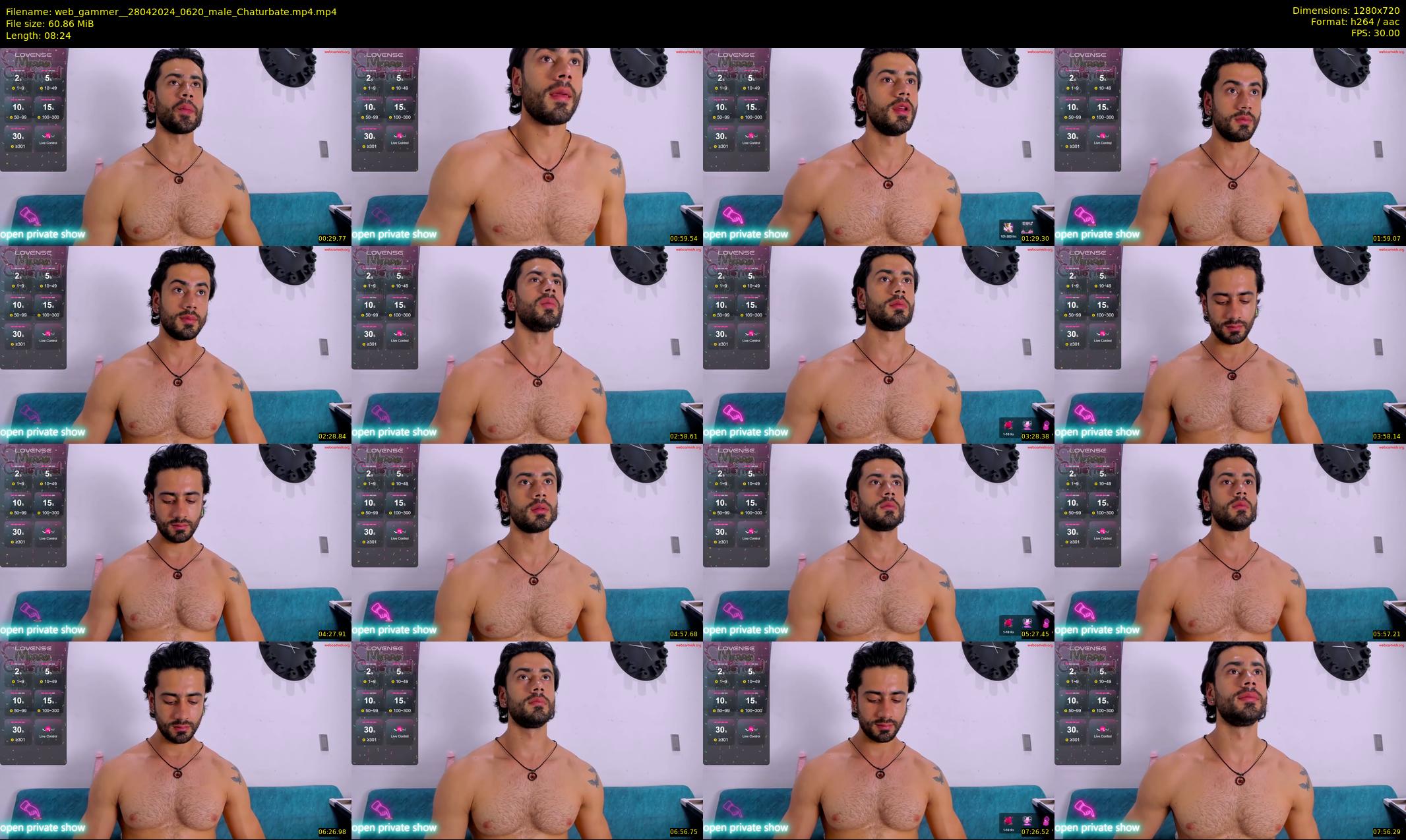 web_gammer_ — 9 minute Chaturbate male cam show recording, 720p, Apr 28, 2024