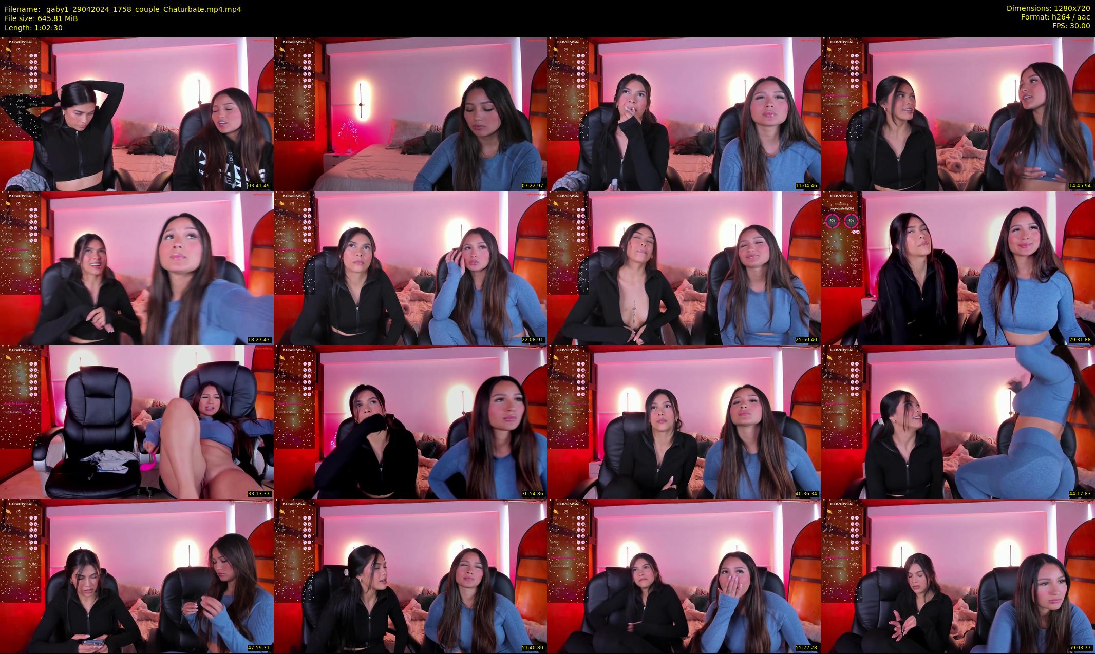 _gaby1 — 63 minute Chaturbate female cam show recording, 720p, Apr 29, 2024