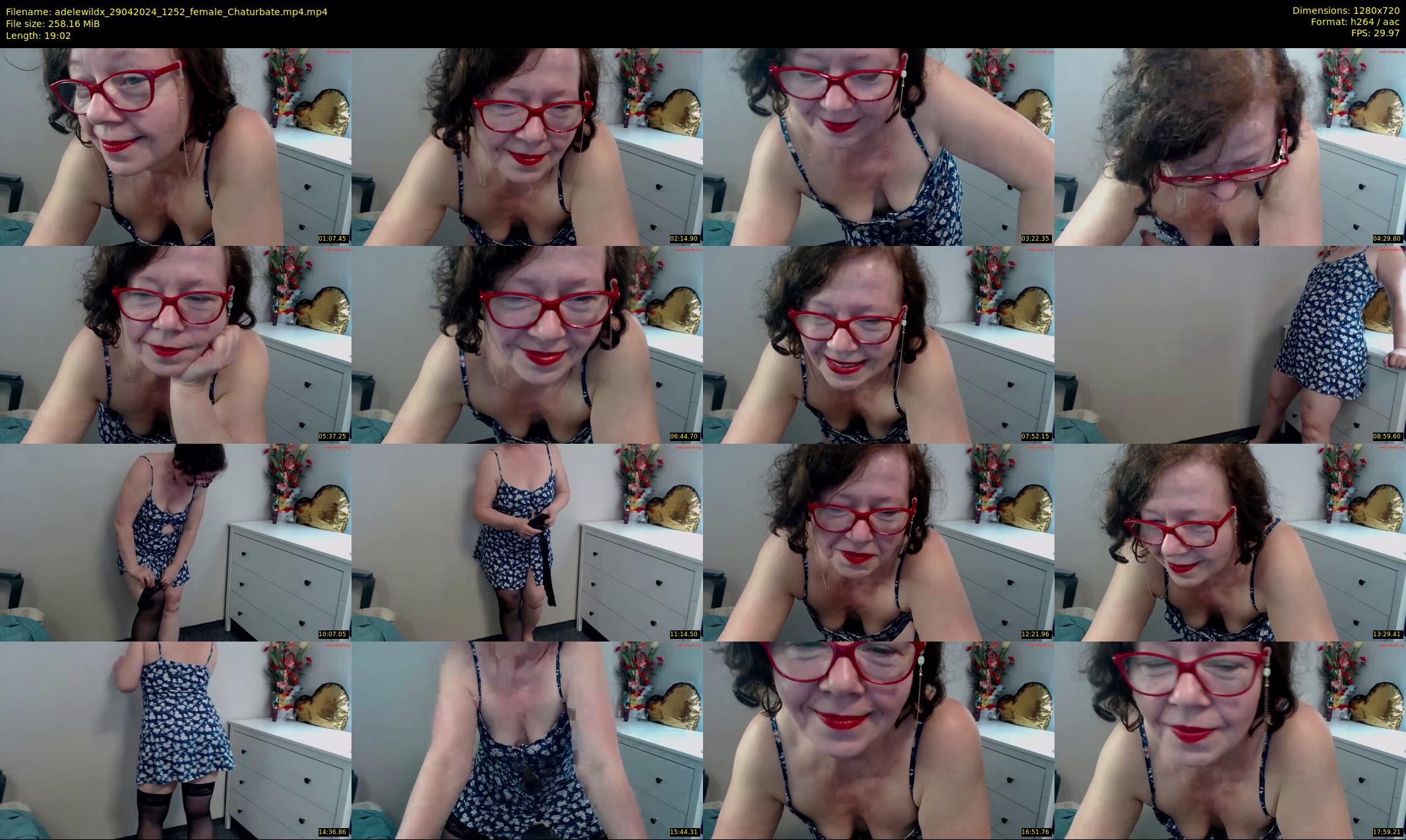 adelewildx — 20 minute Chaturbate female cam show recording, 720p, Apr 29, 2024