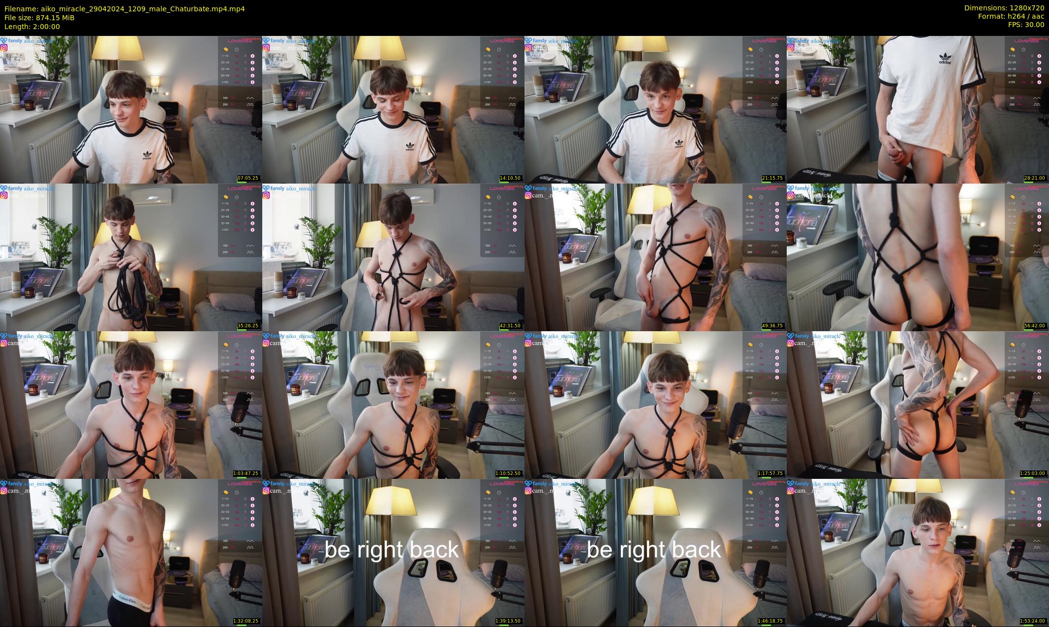 aiko_miracle — 120 minute Chaturbate male cam show recording, 720p, Apr 29, 2024