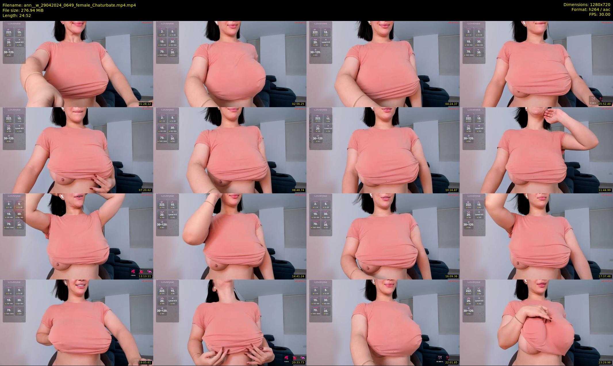 ann__w — 25 minute Chaturbate female cam show recording, 720p, Apr 29, 2024