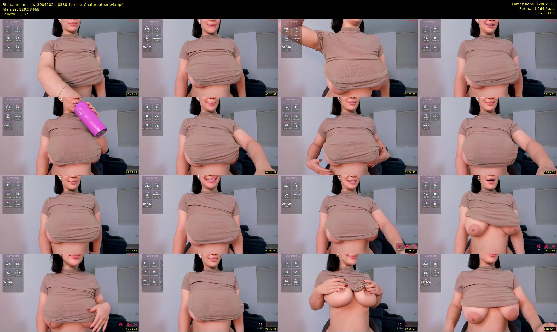 ann__w — 12 minute Chaturbate female cam show recording, 720p, Apr 30, 2024