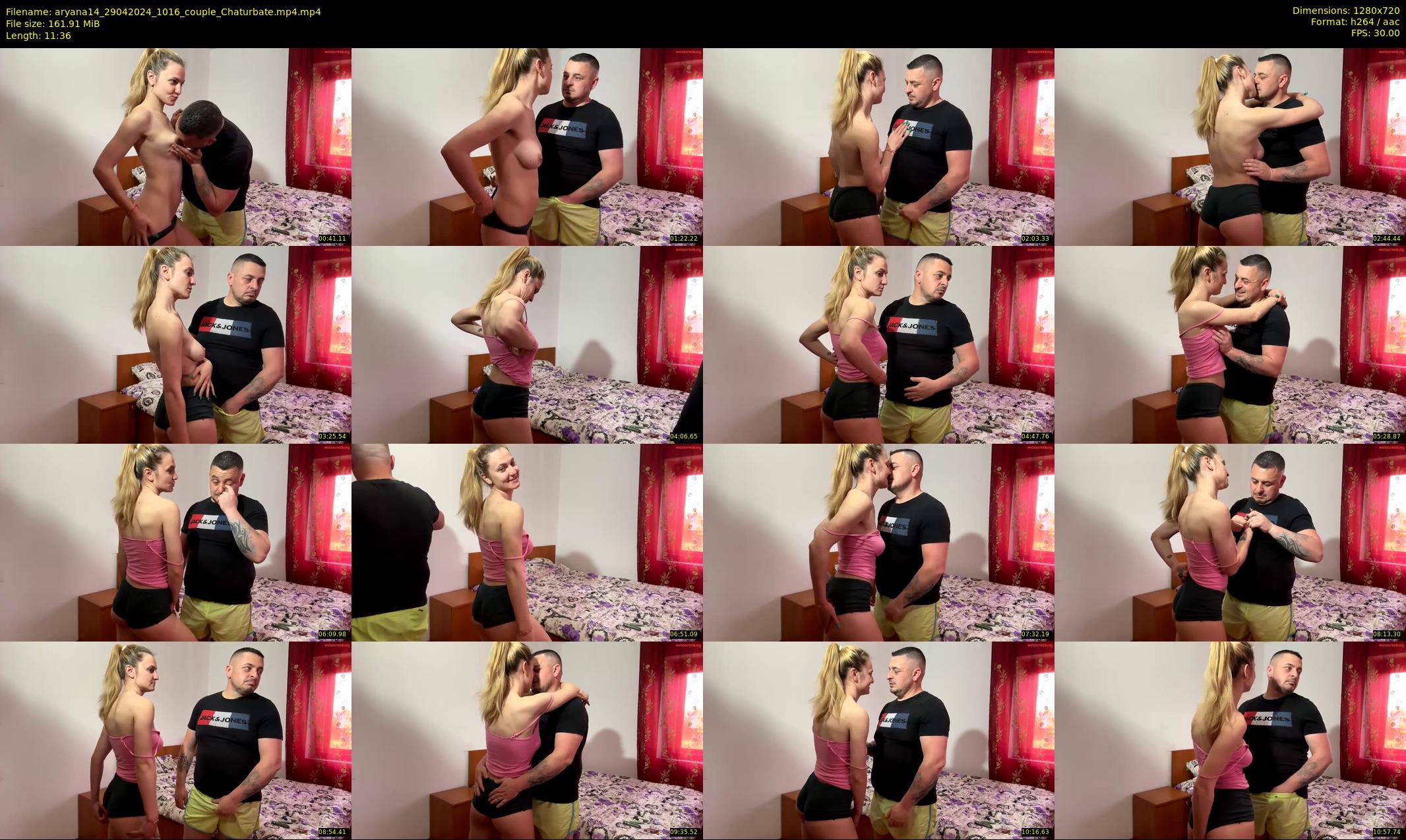aryana14 — 12 minute Chaturbate couple cam show recording, 720p, Apr 29, 2024