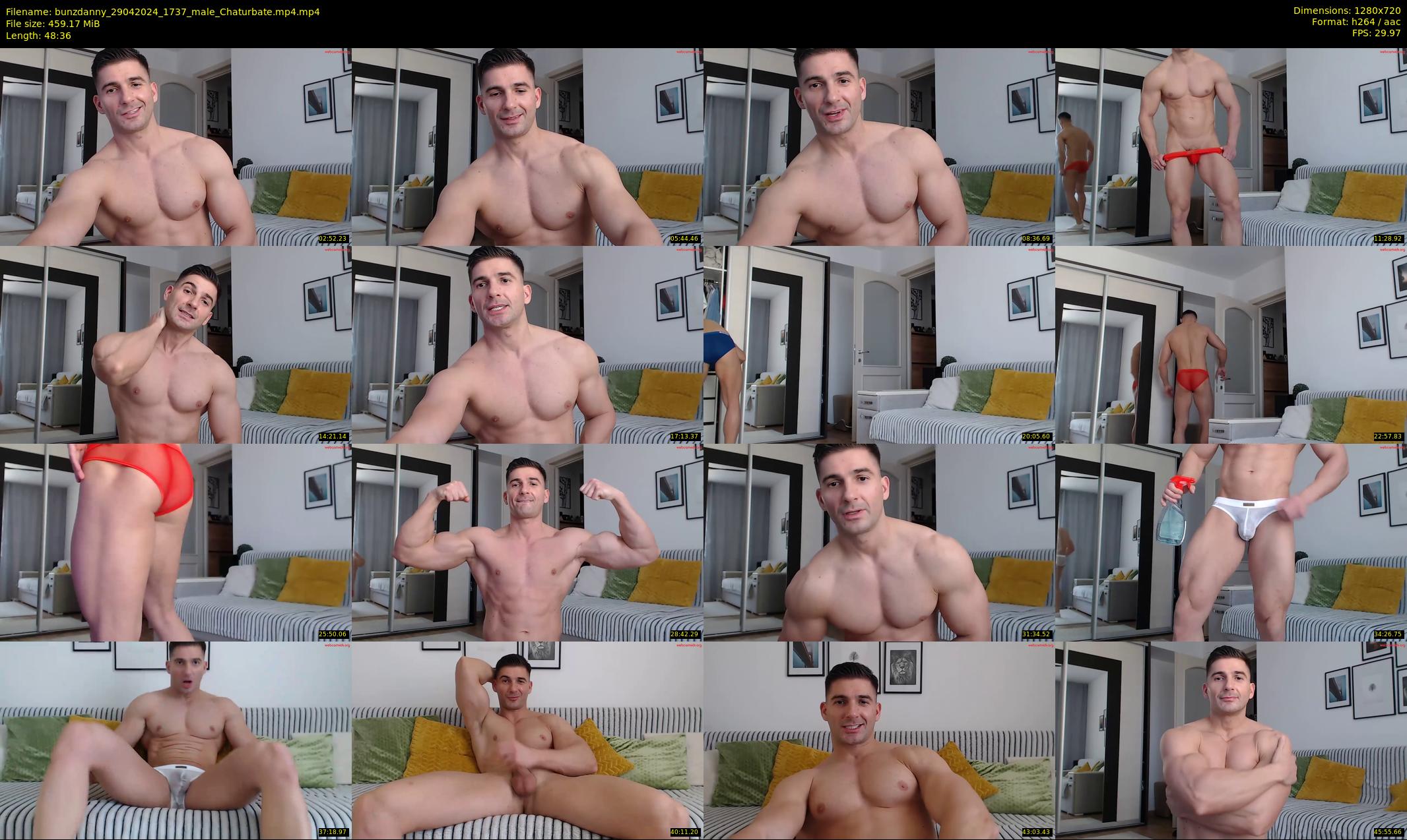 bunzdanny — 49 minute Chaturbate male cam show recording, 720p, Apr 29, 2024