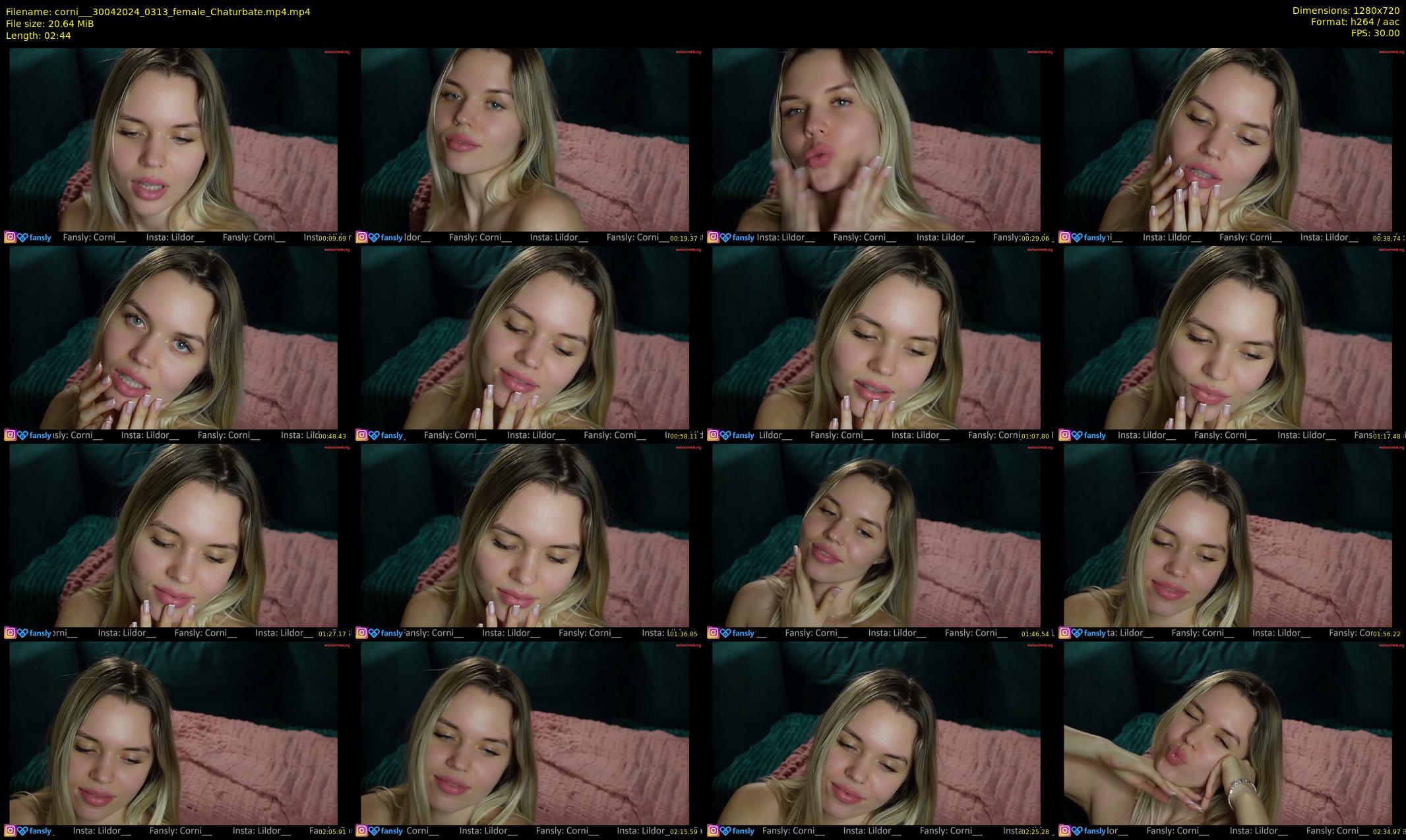 corni__ — 3 minute Chaturbate female cam show recording, 720p, Apr 30, 2024