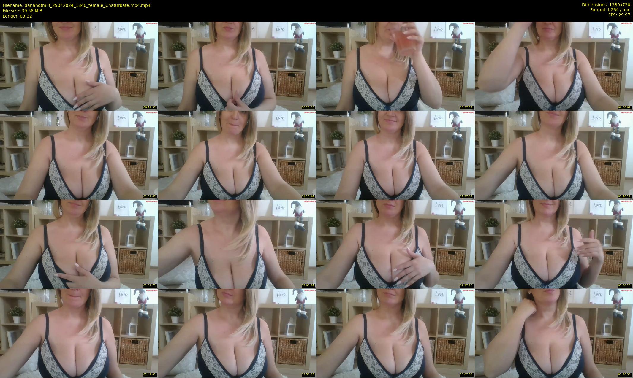 danahotmilf — 4 minute Chaturbate female cam show recording, 720p, Apr 29, 2024