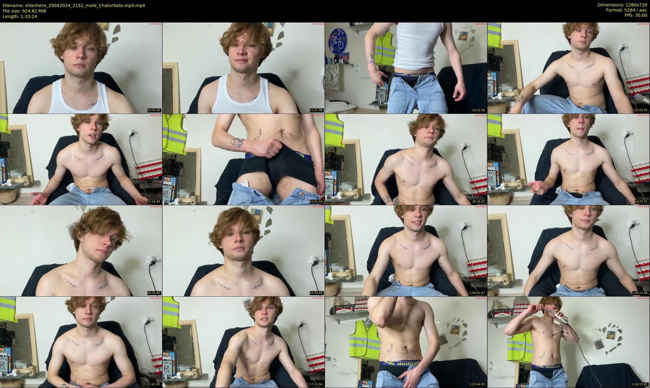 eitanhere — 94 minute Chaturbate male cam show recording, 720p, Apr 29, 2024
