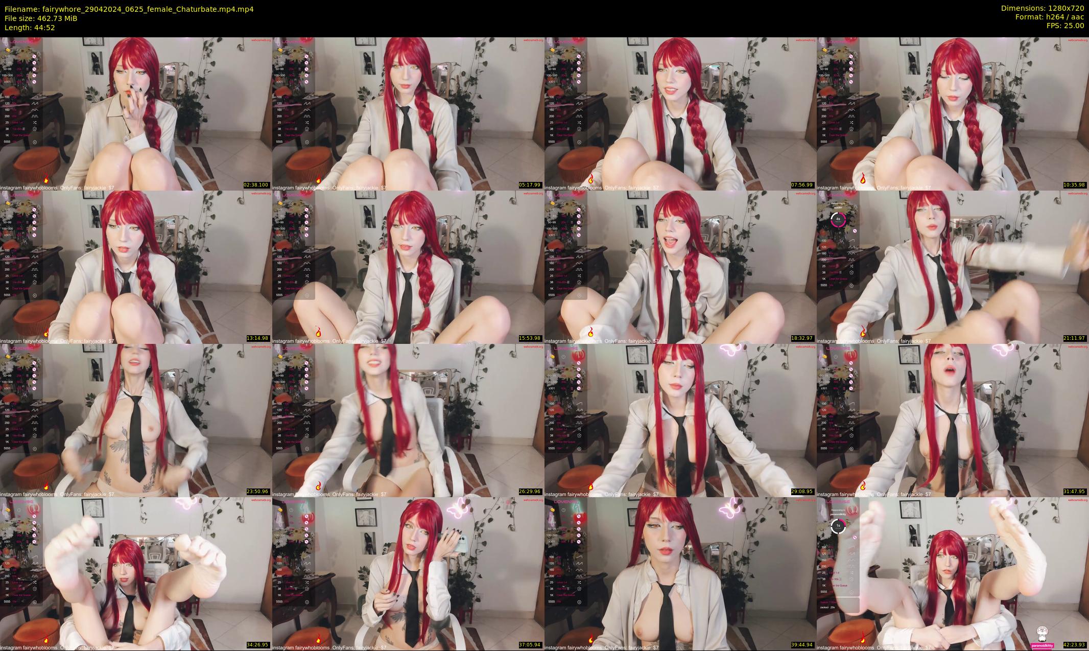 fairywhore — 45 minute Chaturbate female cam show recording, 720p, Apr 29, 2024