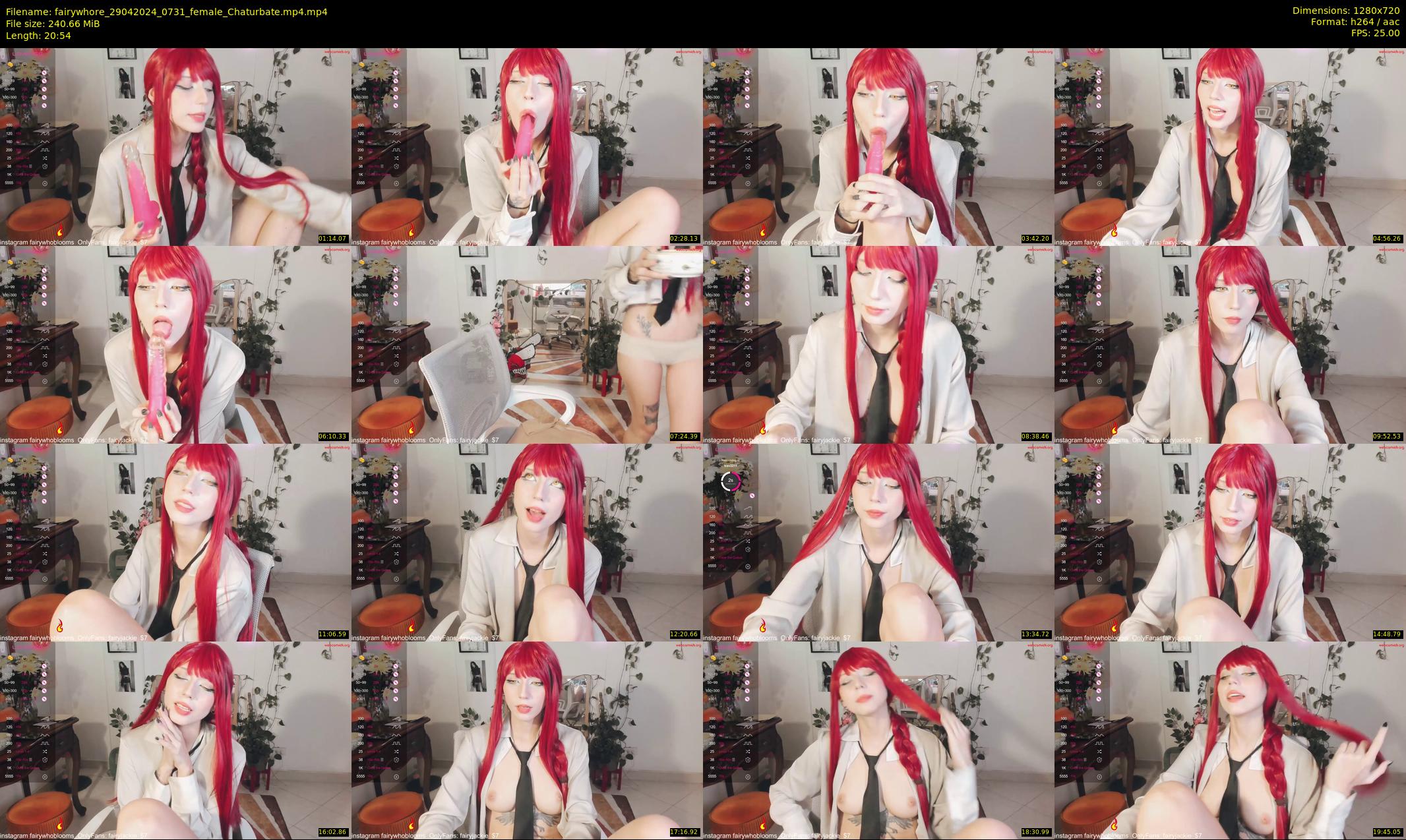 fairywhore — 21 minute Chaturbate female cam show recording, 720p, Apr 29, 2024
