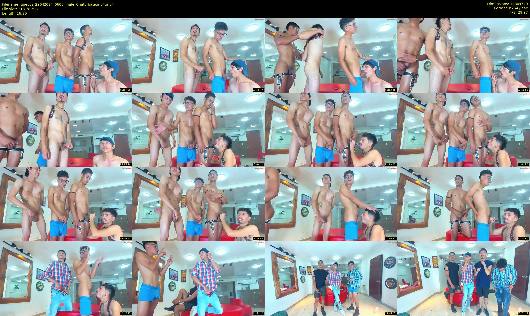 gnecos — 17 minute Chaturbate male cam show recording, 720p, Apr 29, 2024