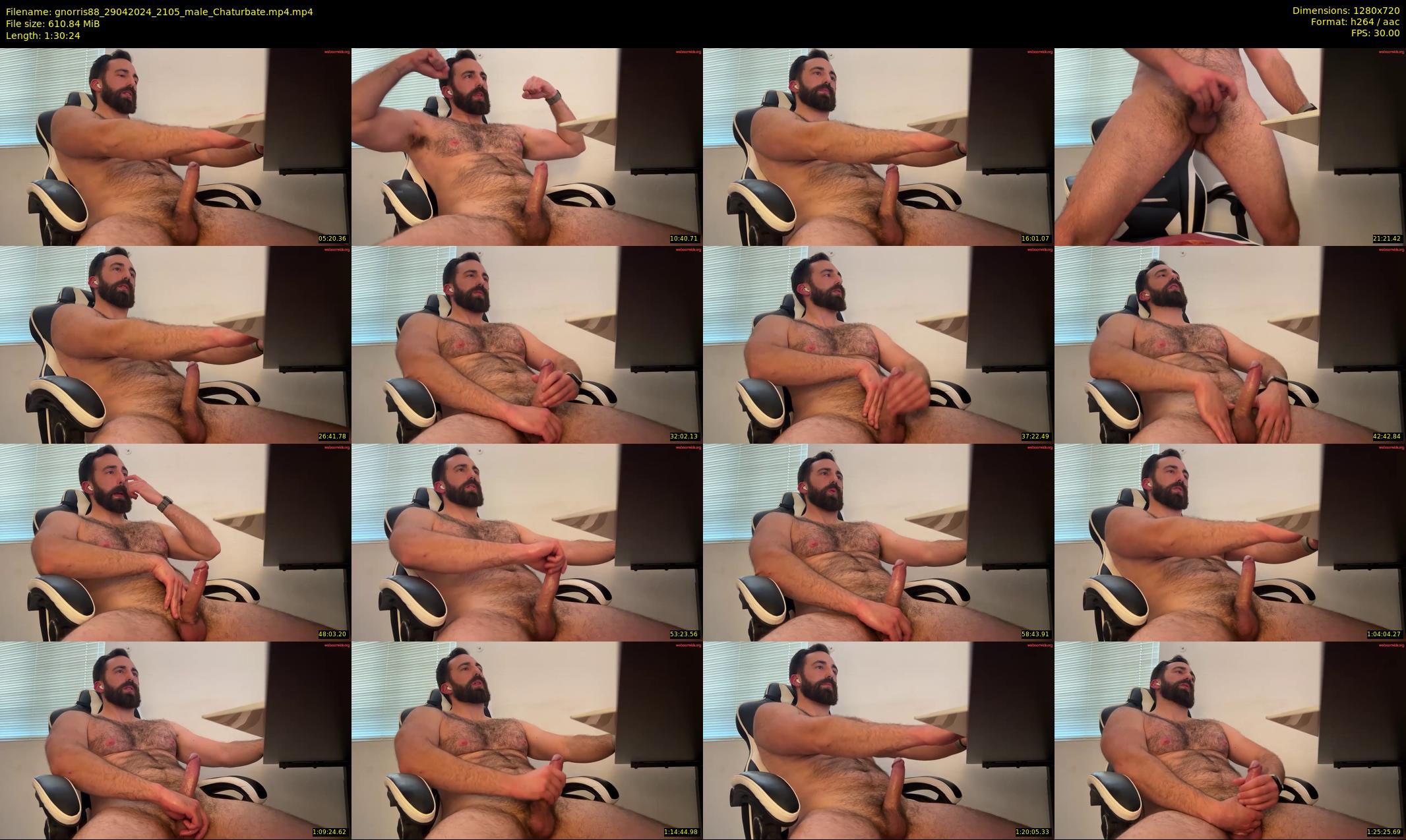 gnorris88 — 91 minute Chaturbate male cam show recording, 720p, Apr 29, 2024