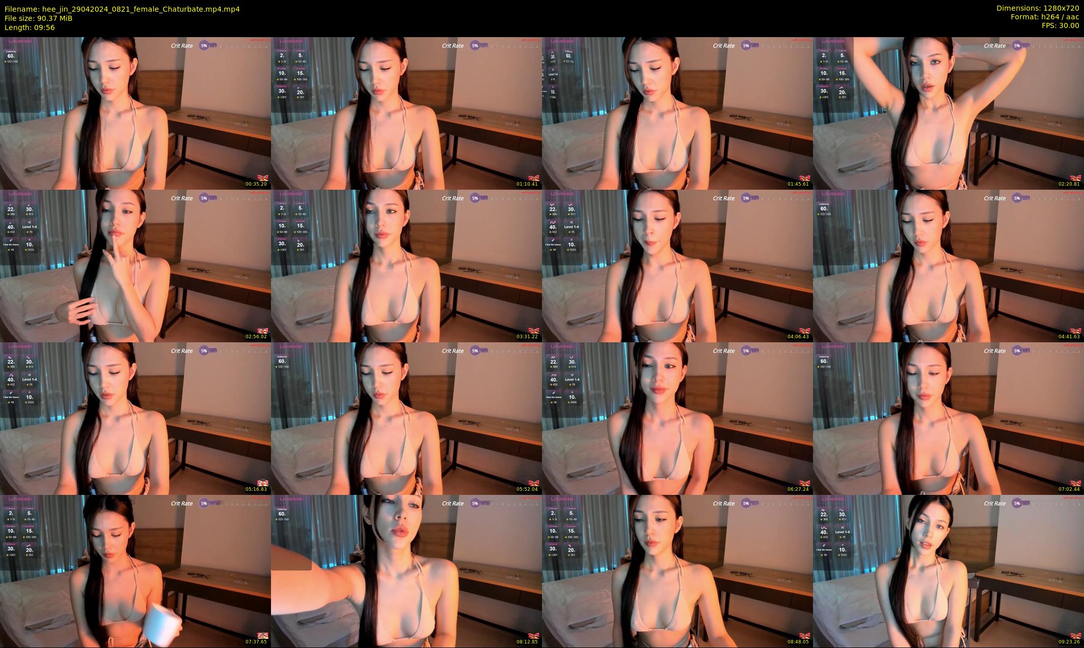 hee_jin — 10 minute Chaturbate female cam show recording, 720p, Apr 29, 2024