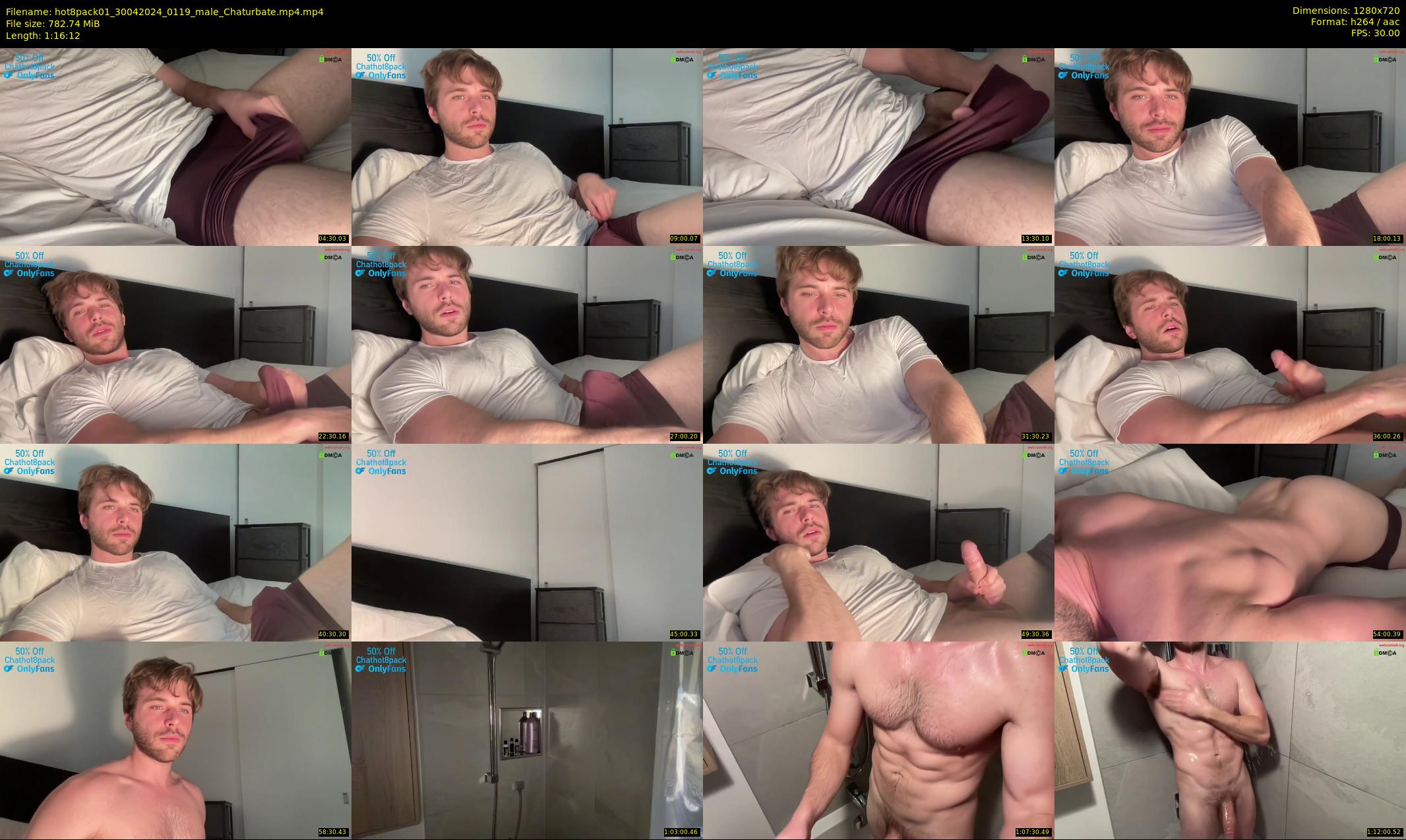 hot8pack01 — 77 minute Chaturbate male cam show recording, 720p, Apr 30, 2024