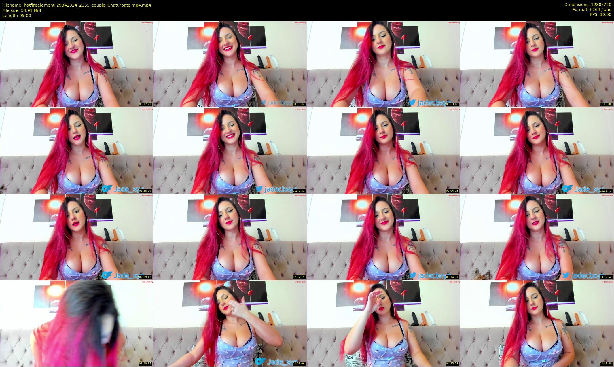hotfireelement — 5 minute Chaturbate couple cam show recording, 720p, Apr 29, 2024