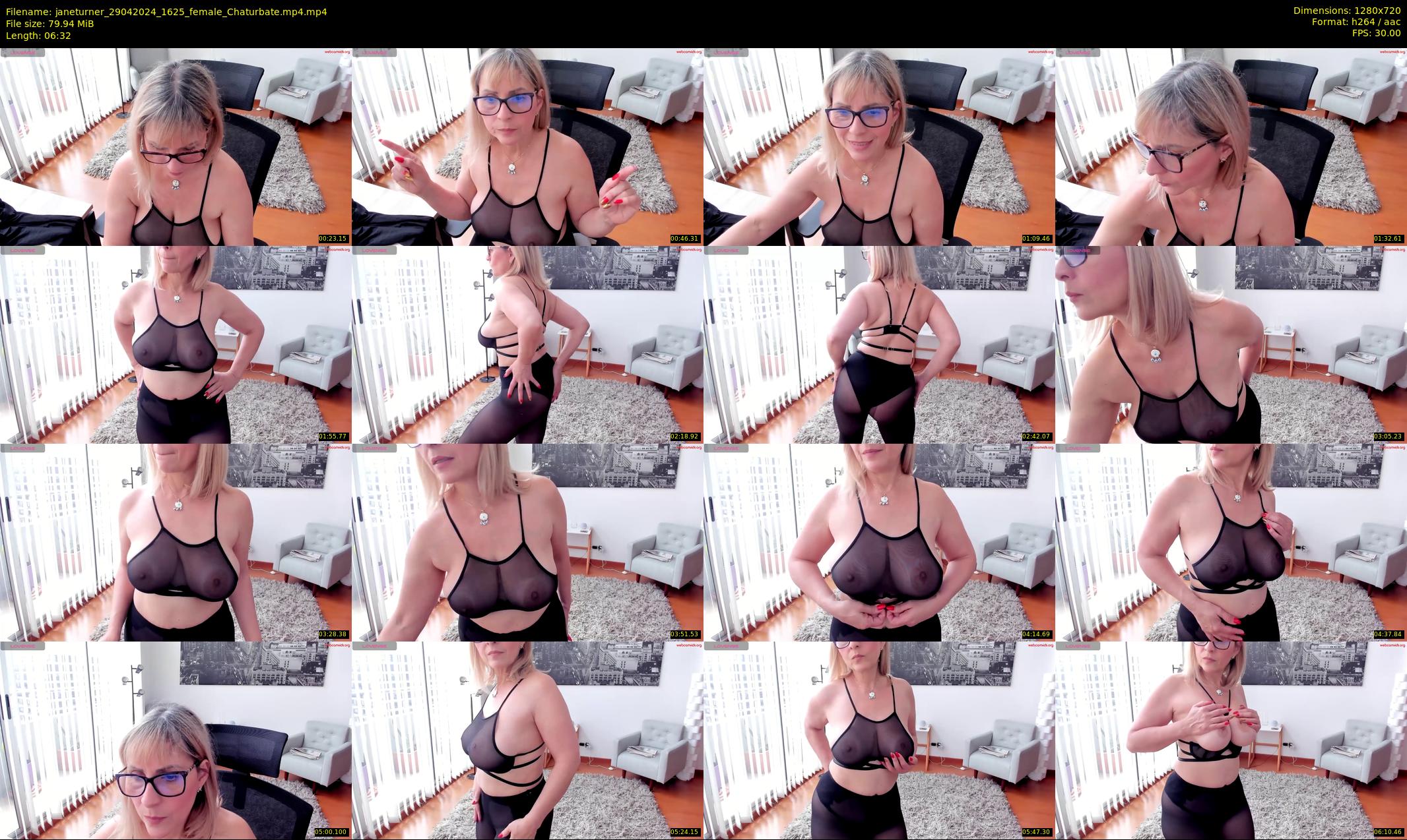 janeturner — 7 minute Chaturbate female cam show recording, 720p, Apr 29, 2024