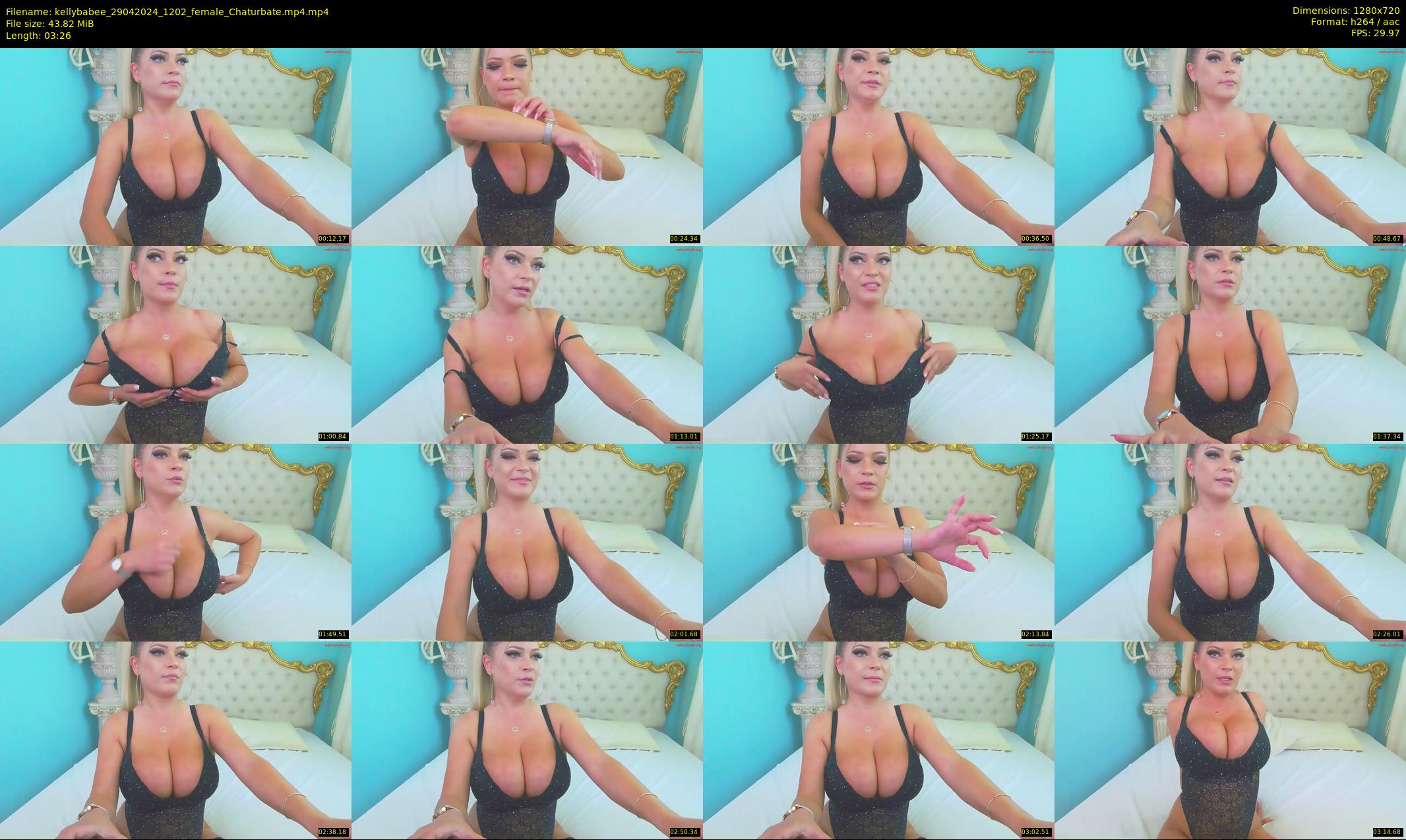 kellybabee — 4 minute Chaturbate female cam show recording, 720p, Apr 29, 2024