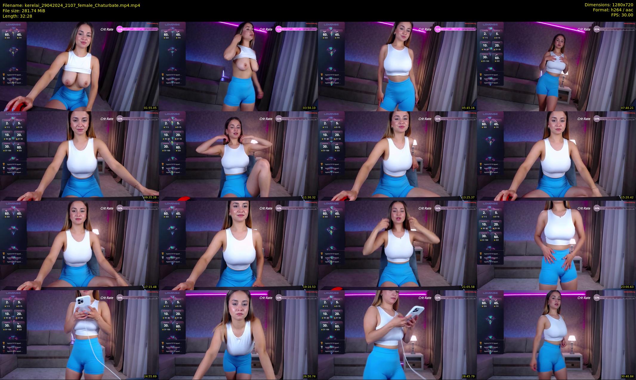 kerelai — 33 minute Chaturbate female cam show recording, 720p, Apr 29, 2024