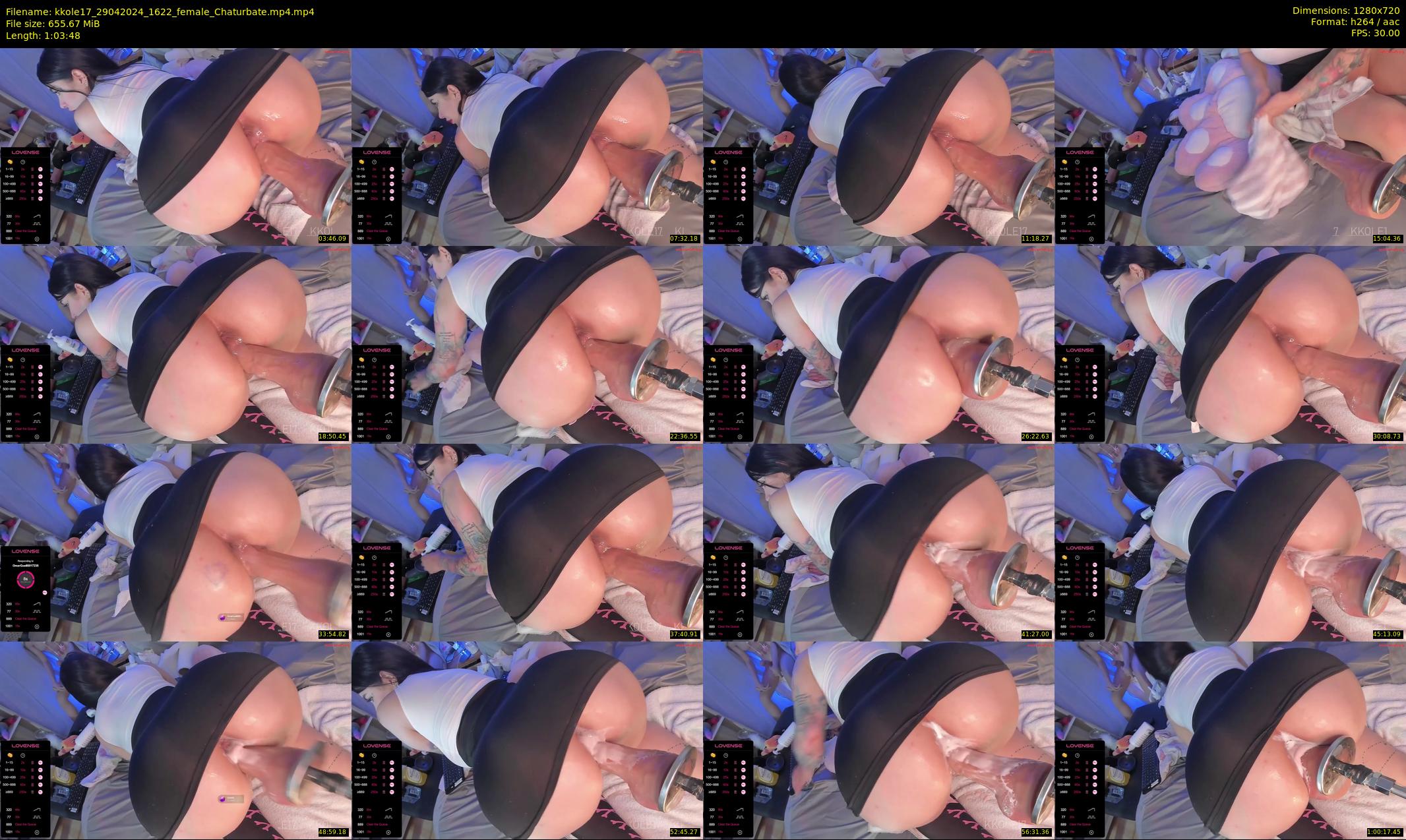 kkole17 — 64 minute Chaturbate female cam show recording, 720p, Apr 29, 2024