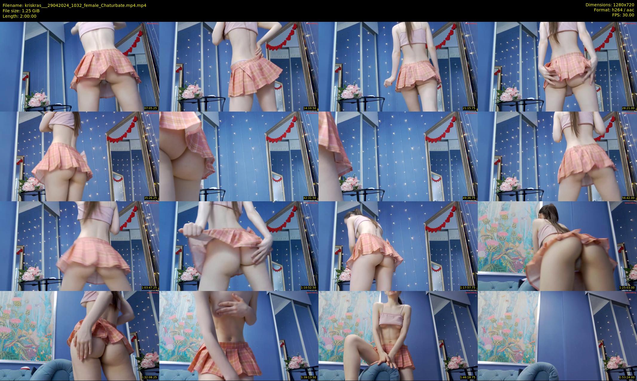 kriskras__ — 120 minute Chaturbate female cam show recording, 720p, Apr 29, 2024