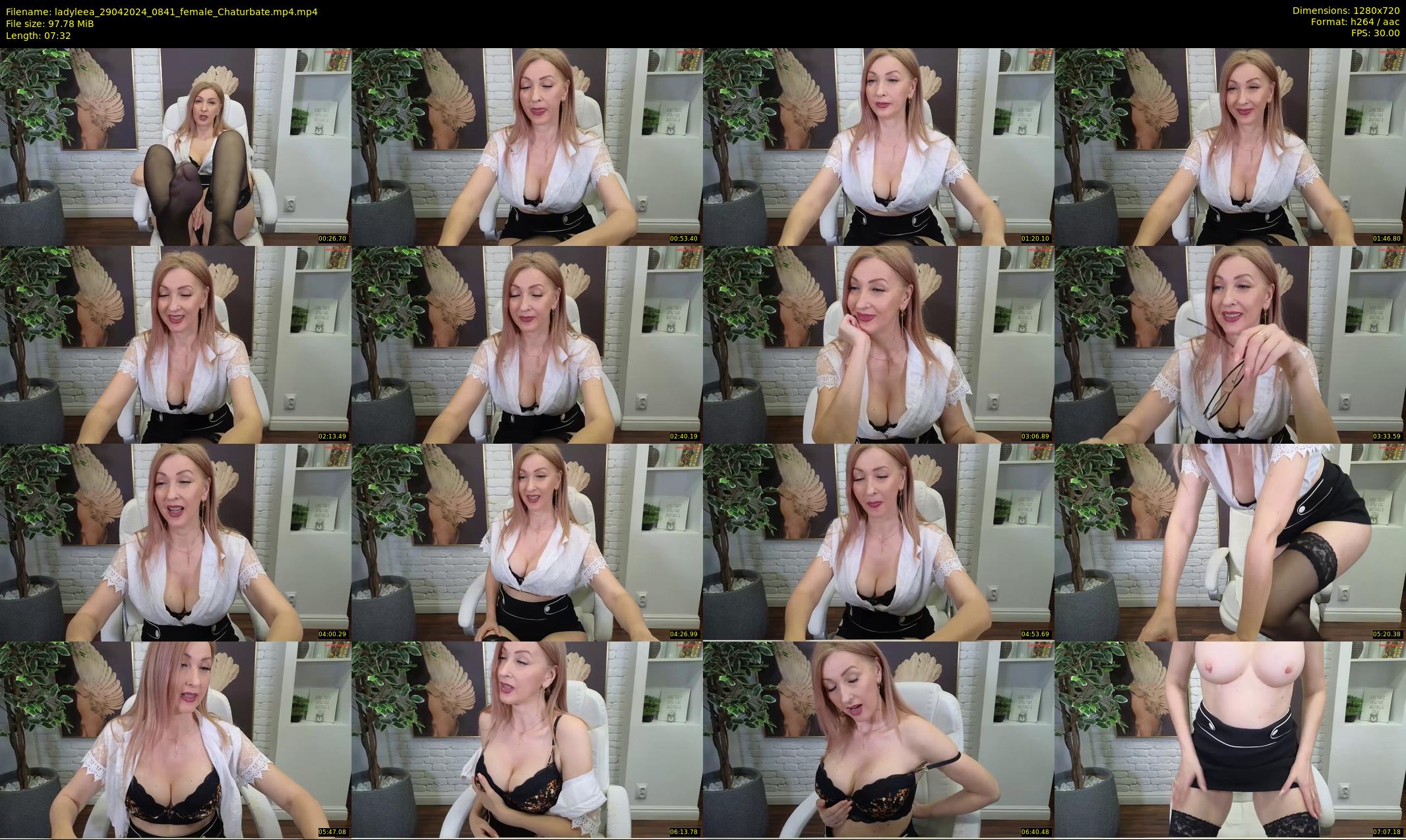 ladyleea — 8 minute Chaturbate female cam show recording, 720p, Apr 29, 2024