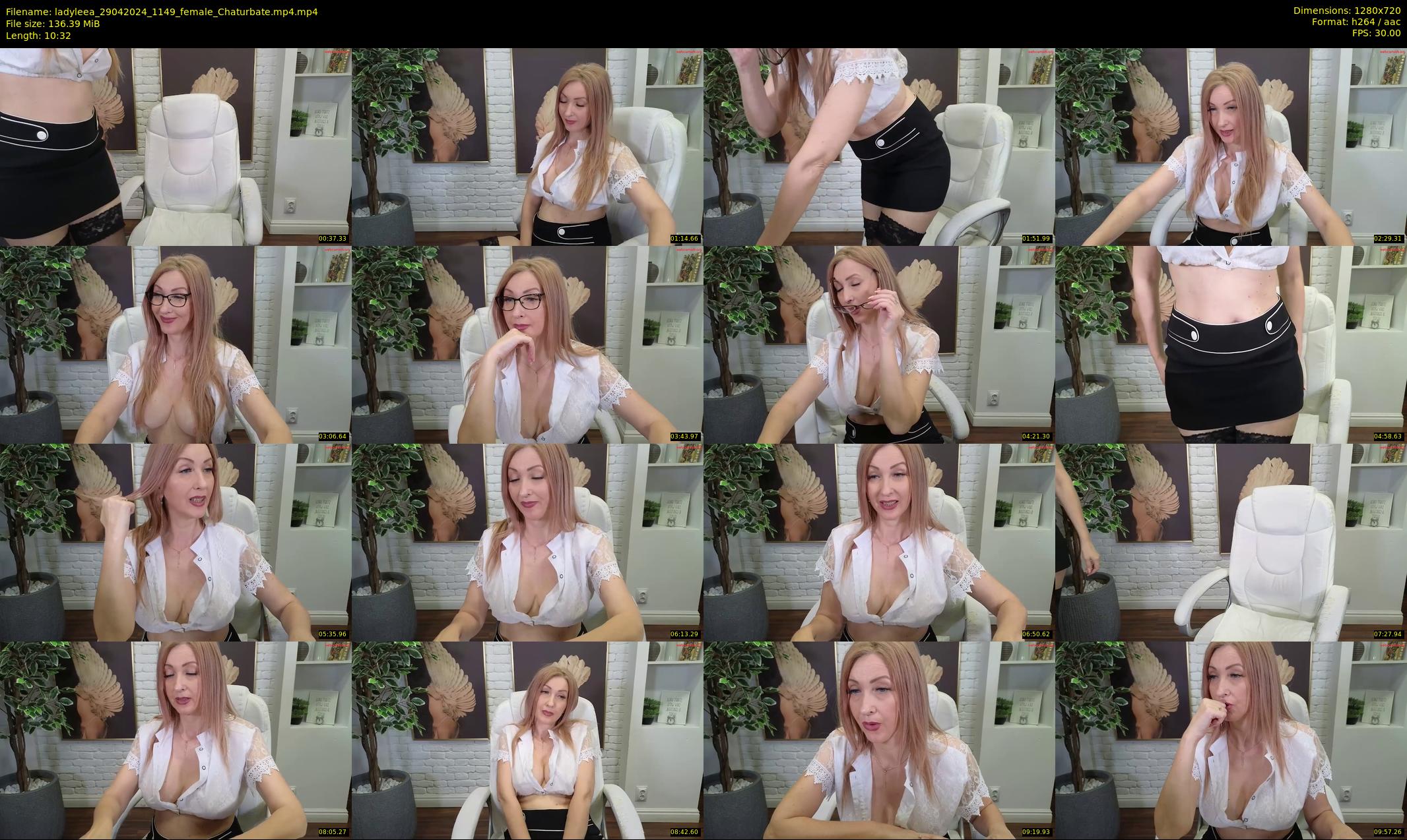 ladyleea — 11 minute Chaturbate female cam show recording, 720p, Apr 29, 2024