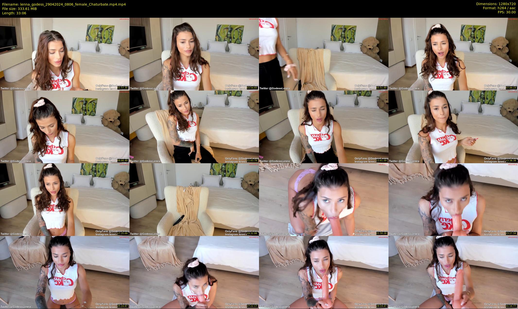 lenna_godess — 34 minute Chaturbate female cam show recording, 720p, Apr 29, 2024