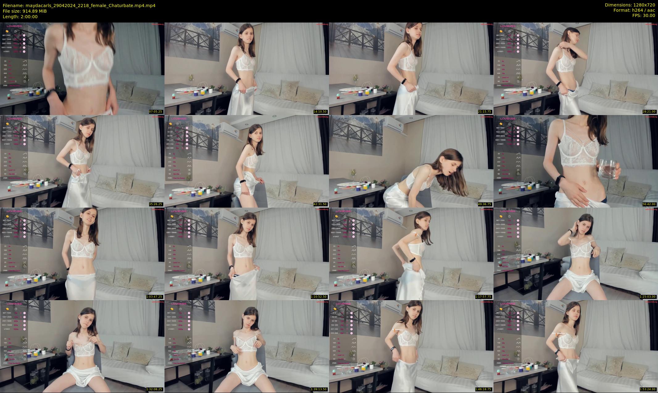 maydacarls — 120 minute Chaturbate female cam show recording, 720p, Apr 29, 2024