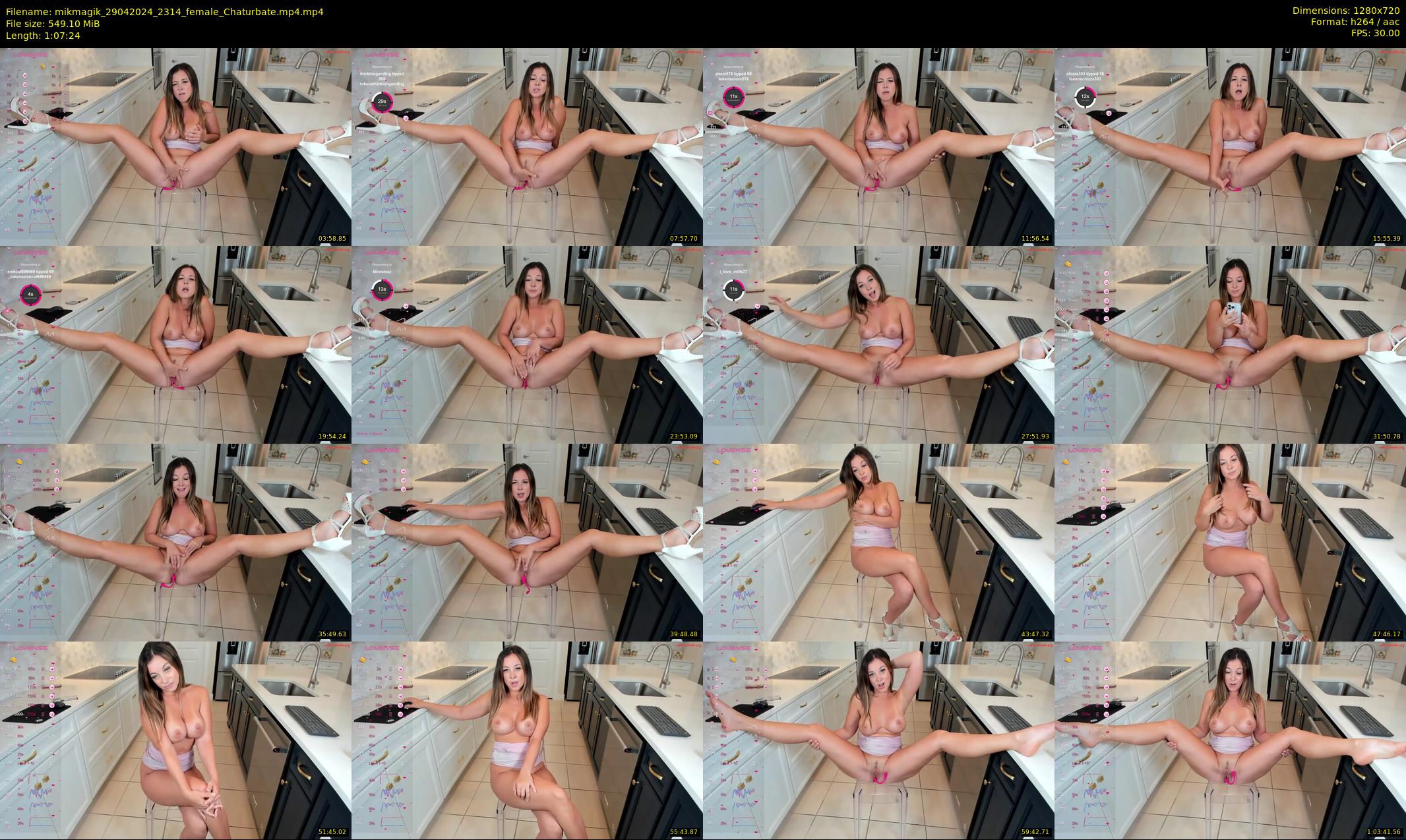 mikmagik — 68 minute Chaturbate female cam show recording, 720p, Apr 29, 2024