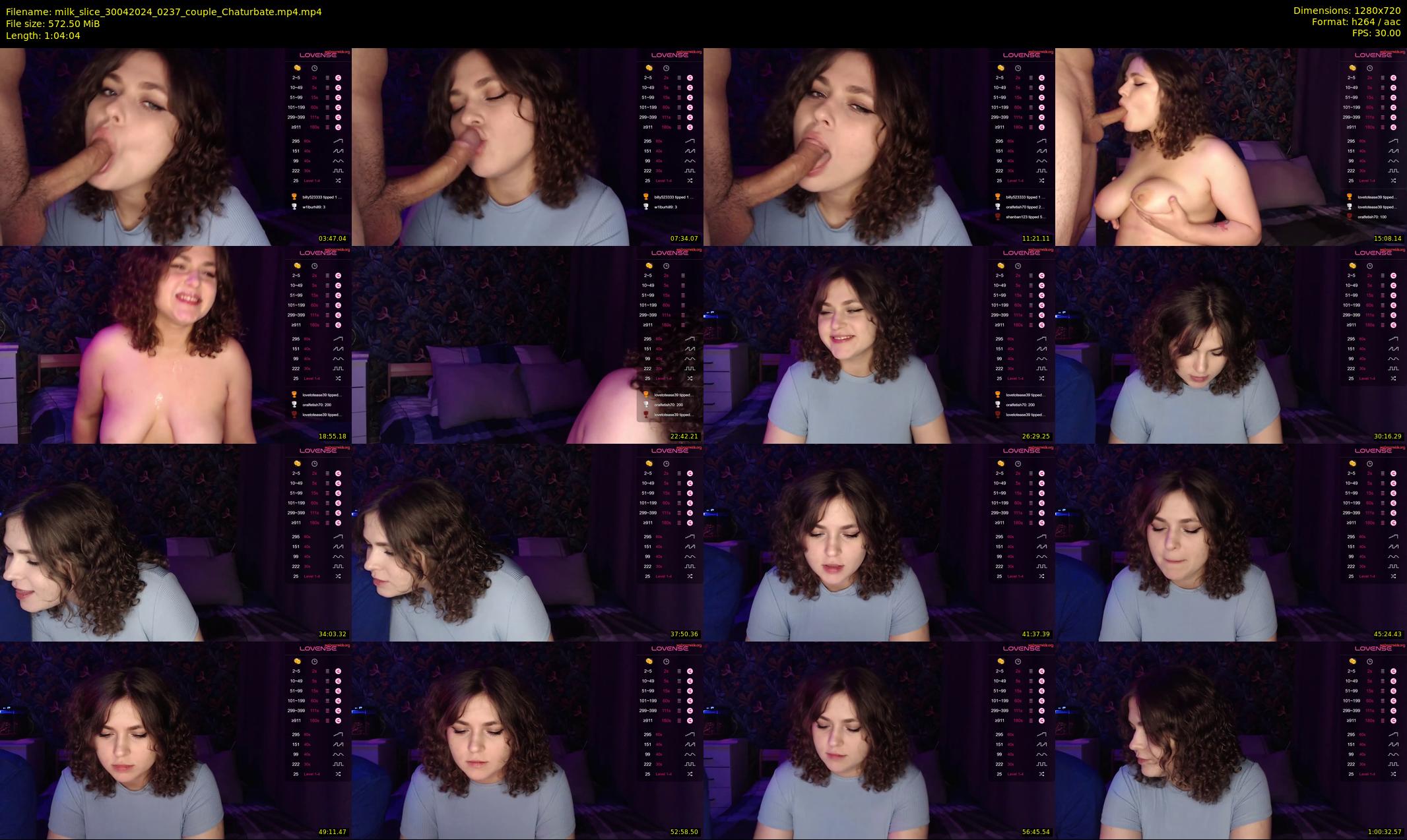 milk_slice — 65 minute Chaturbate couple cam show recording, 720p, Apr 30, 2024
